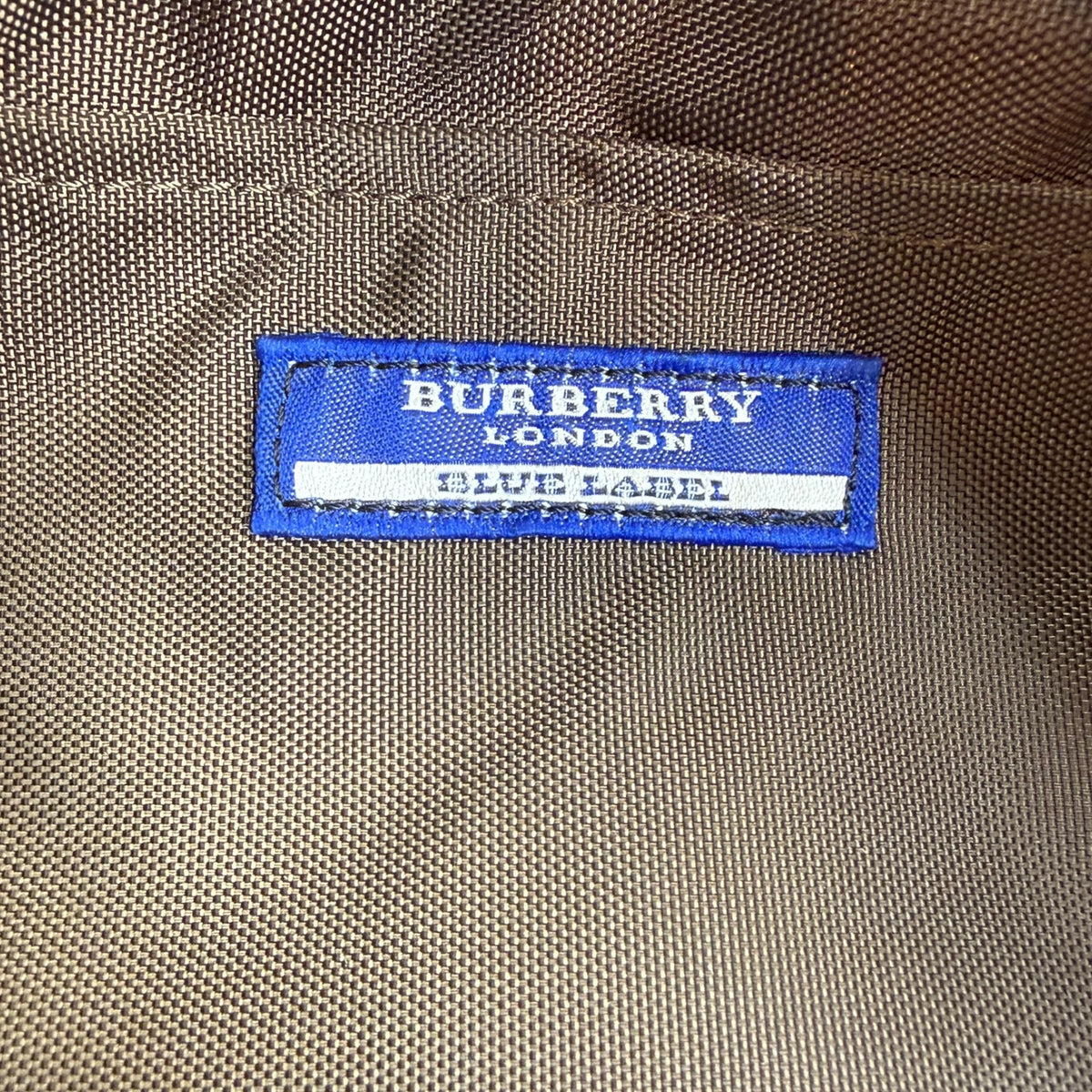 Vintage Burberry Blue Label Nova Check Tote Bag