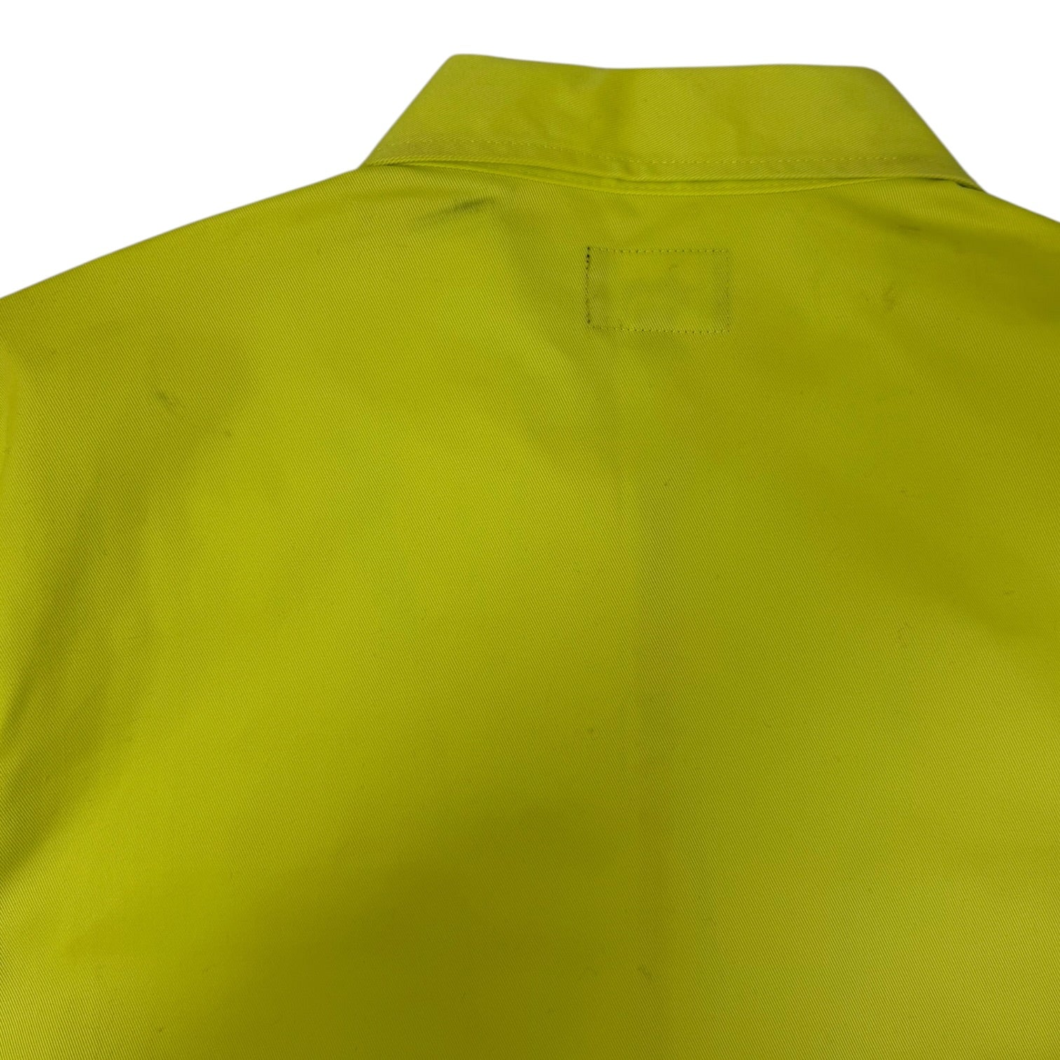 Stussy Canvas Work Zip Up Jacket Neon