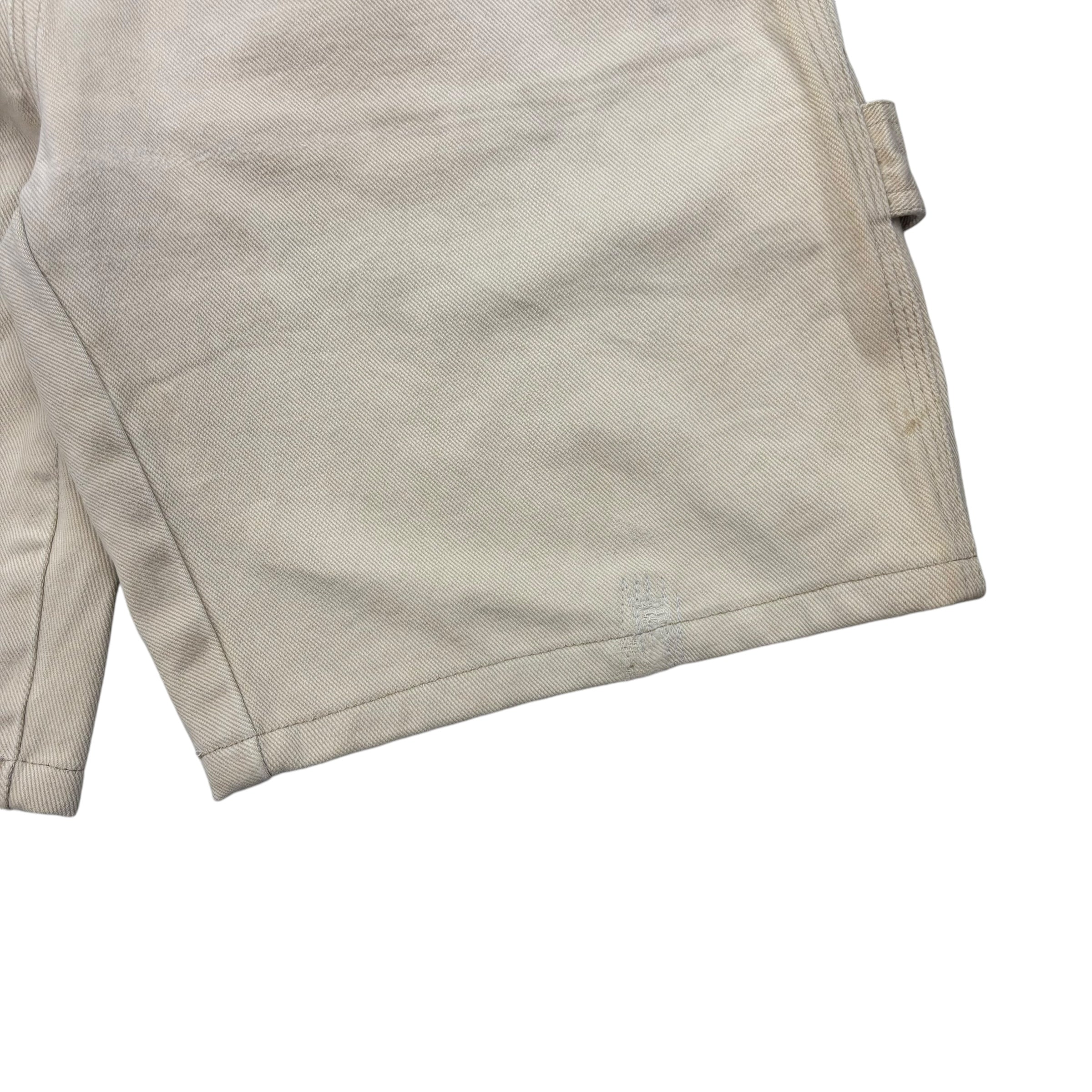 Vintage Versace Cargo Shorts Cream