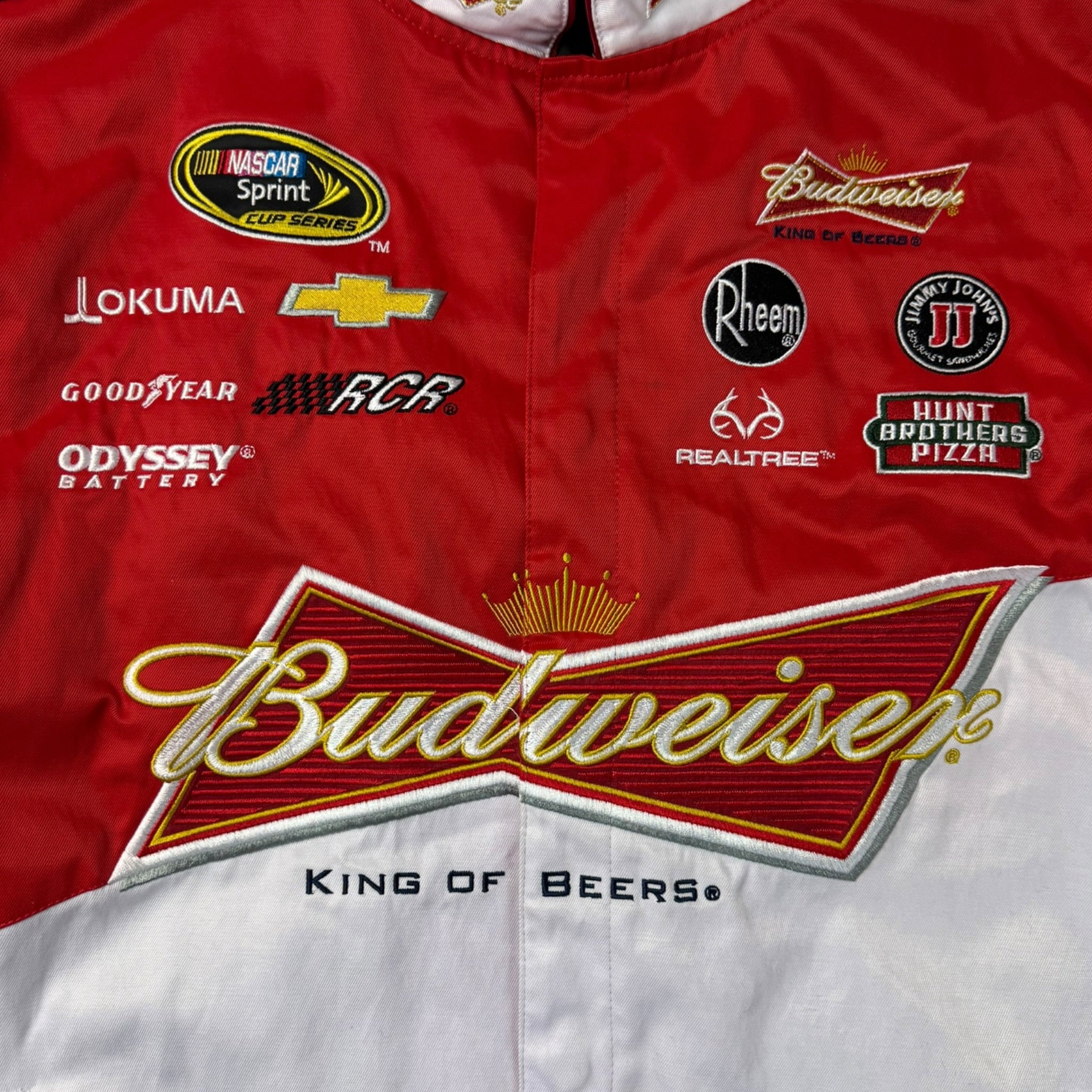 Vintage Budweiser Chase Authentics NASCAR Jacket