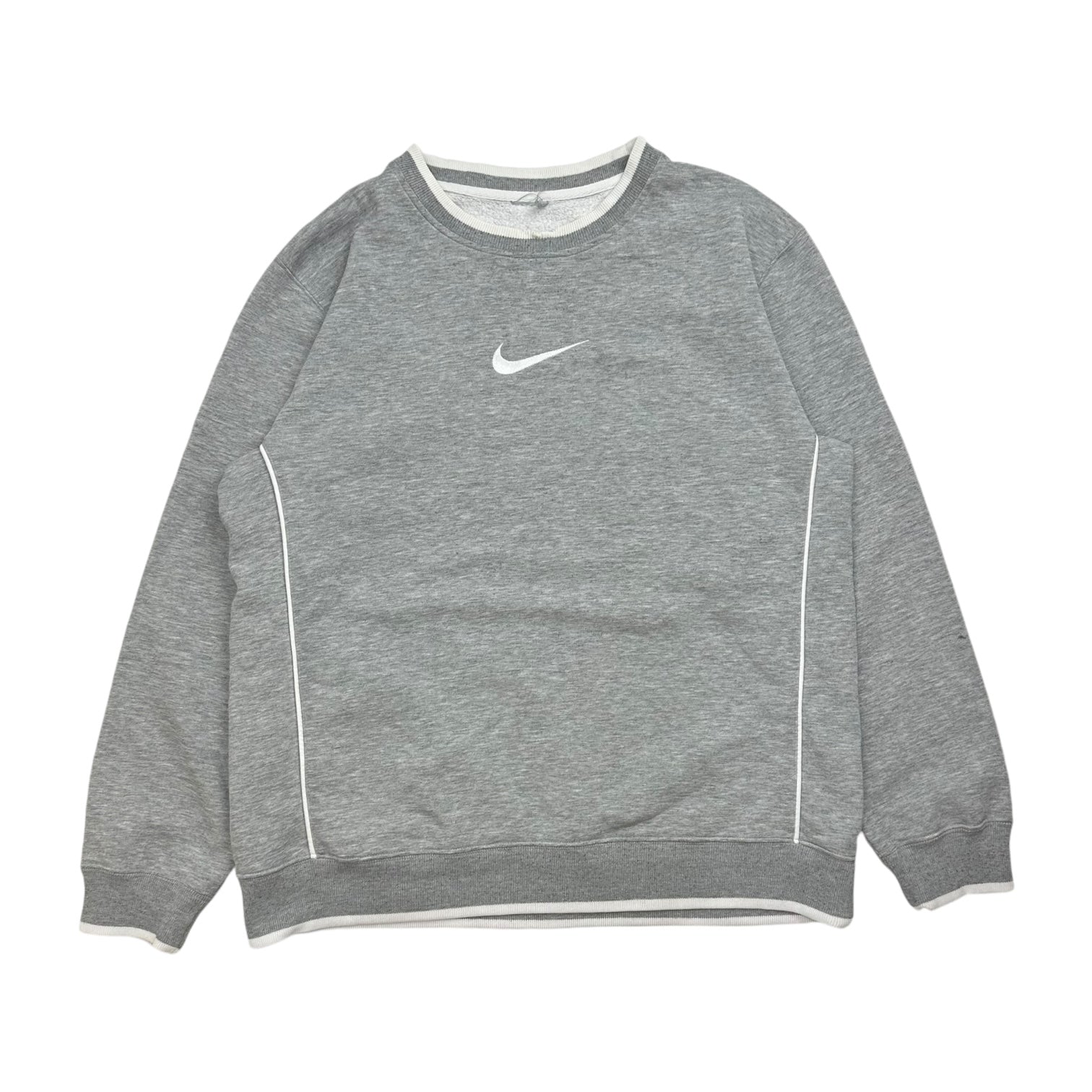 Vintage Nike Centre Swoosh Crewneck Grey