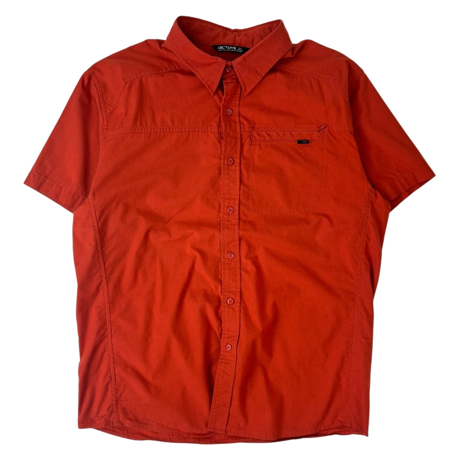Arc’teryx Skyline Button-Up T-Shirt Orange