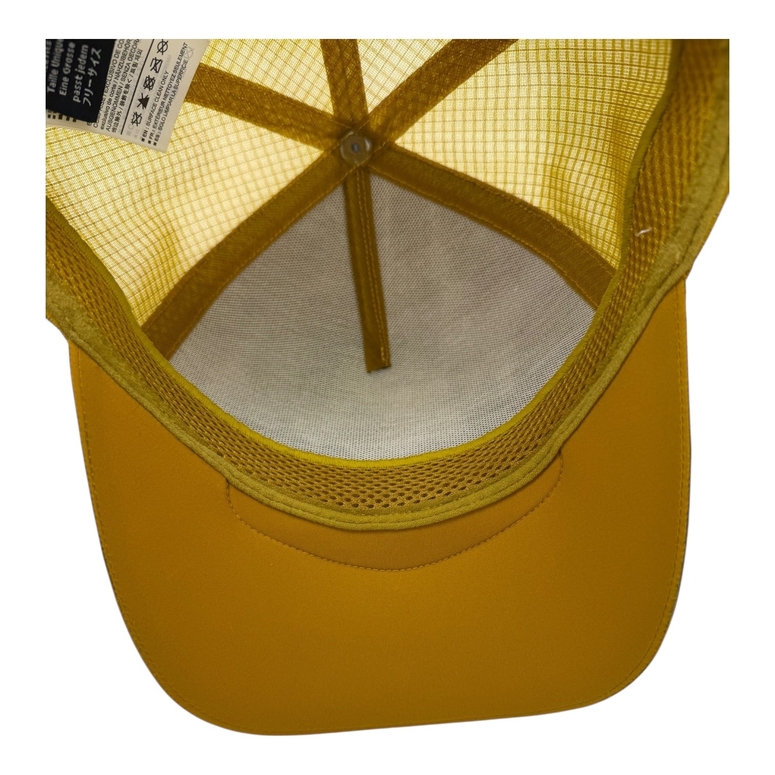 Arcteryx Curved Brim Strap-back Trucker Hat Yellow