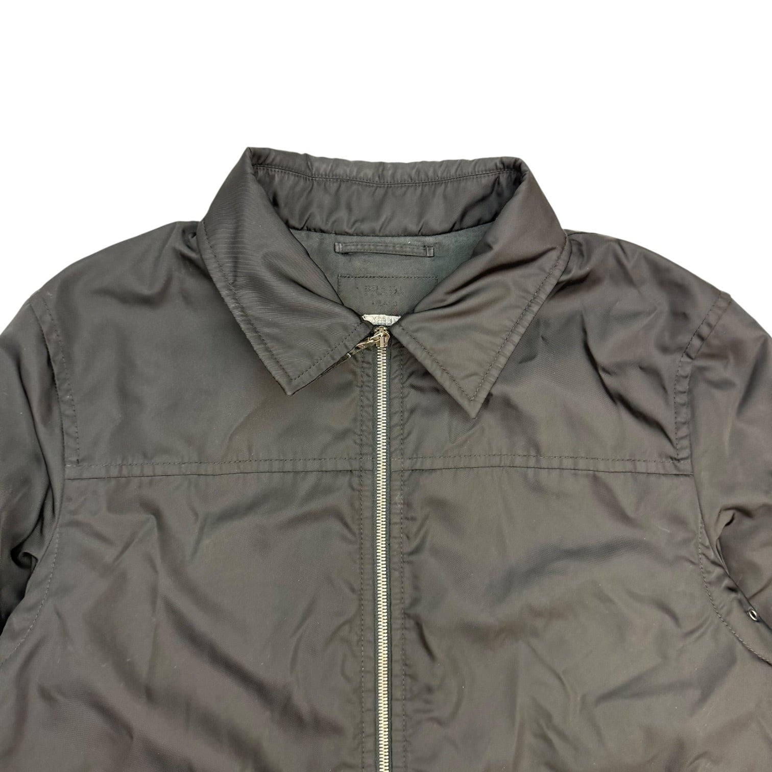 Prada Nylon Work Jacket Black