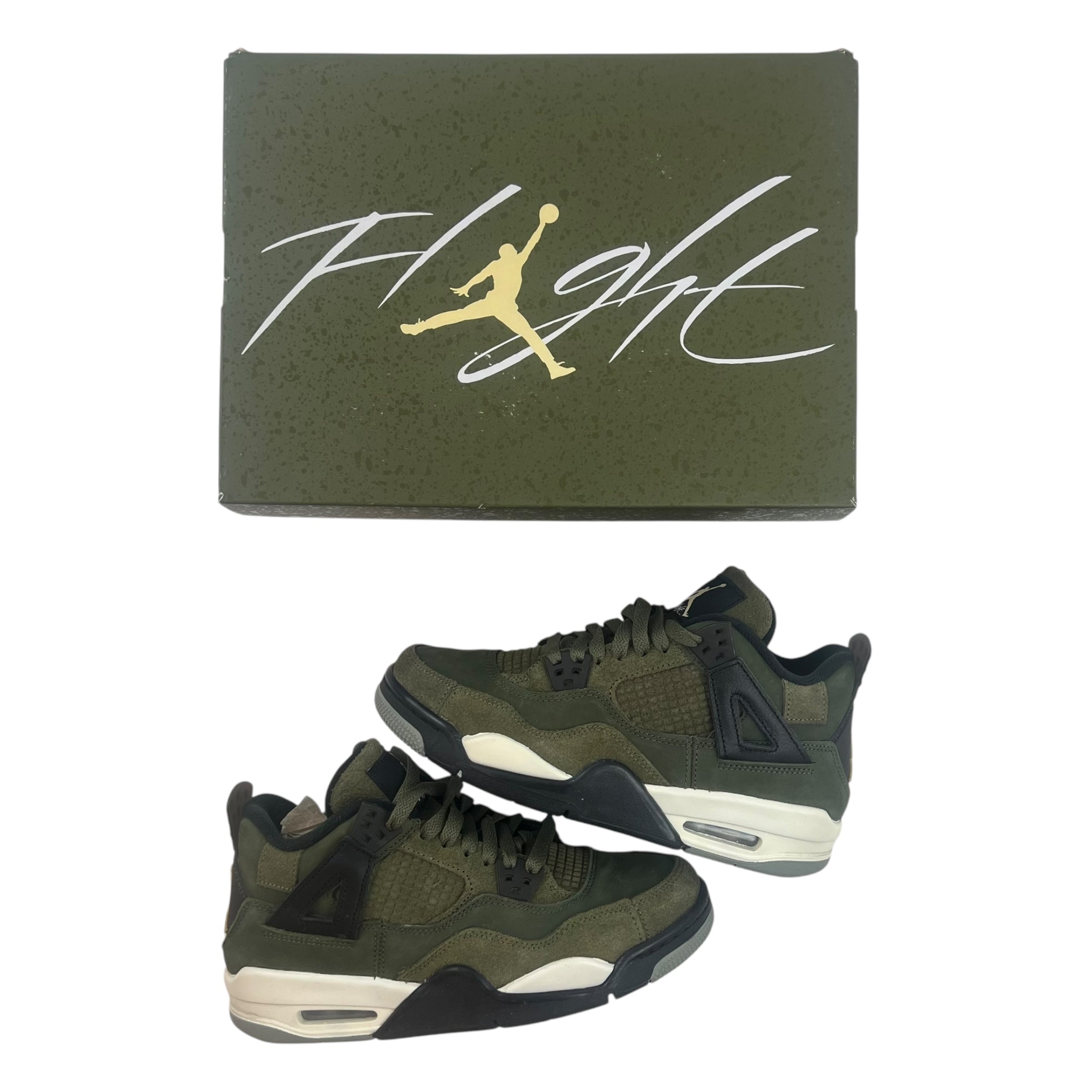 Jordan 4 Retro SE Craft Medium Olive (GS) (Used)