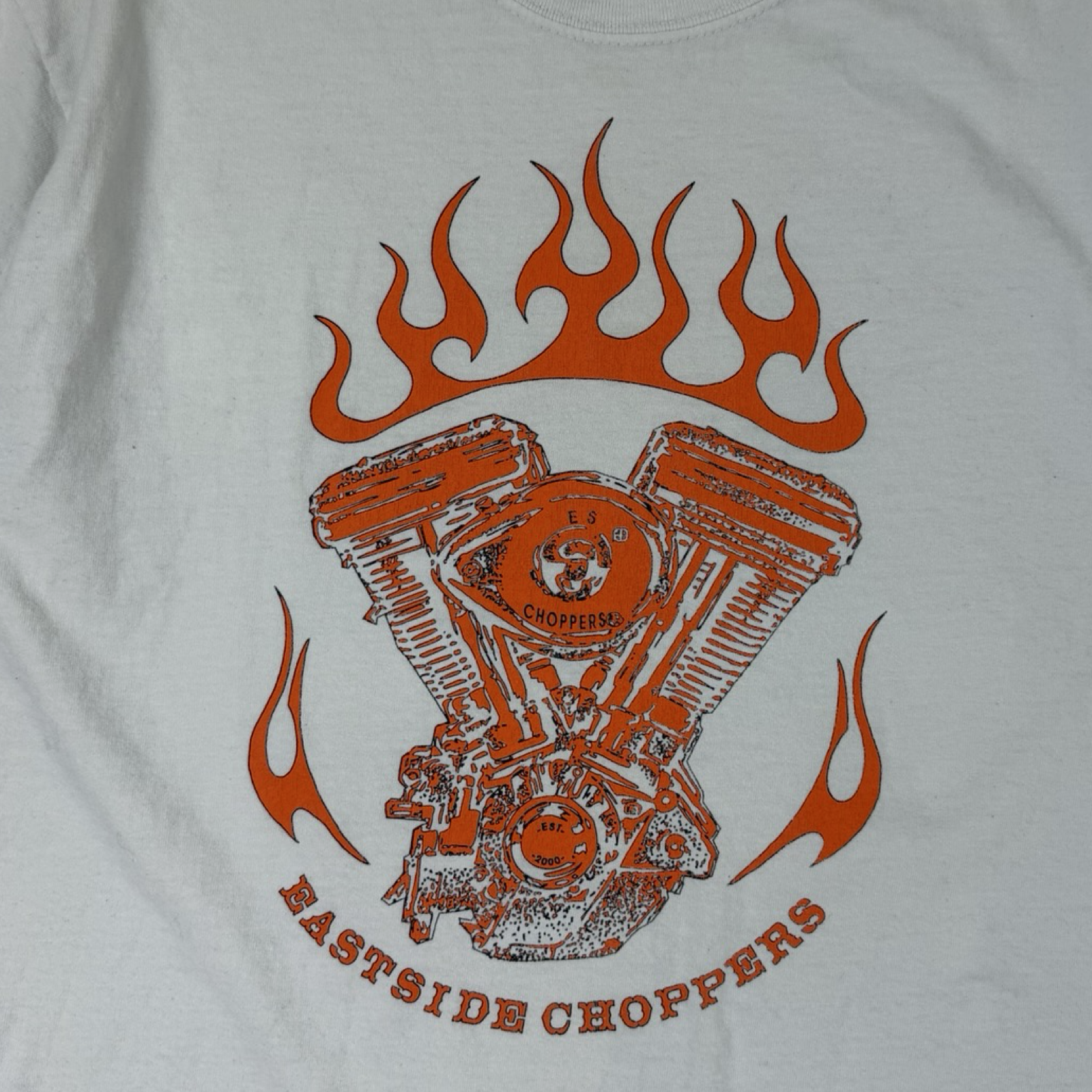Vintage Eastside Choppers T-Shirt White