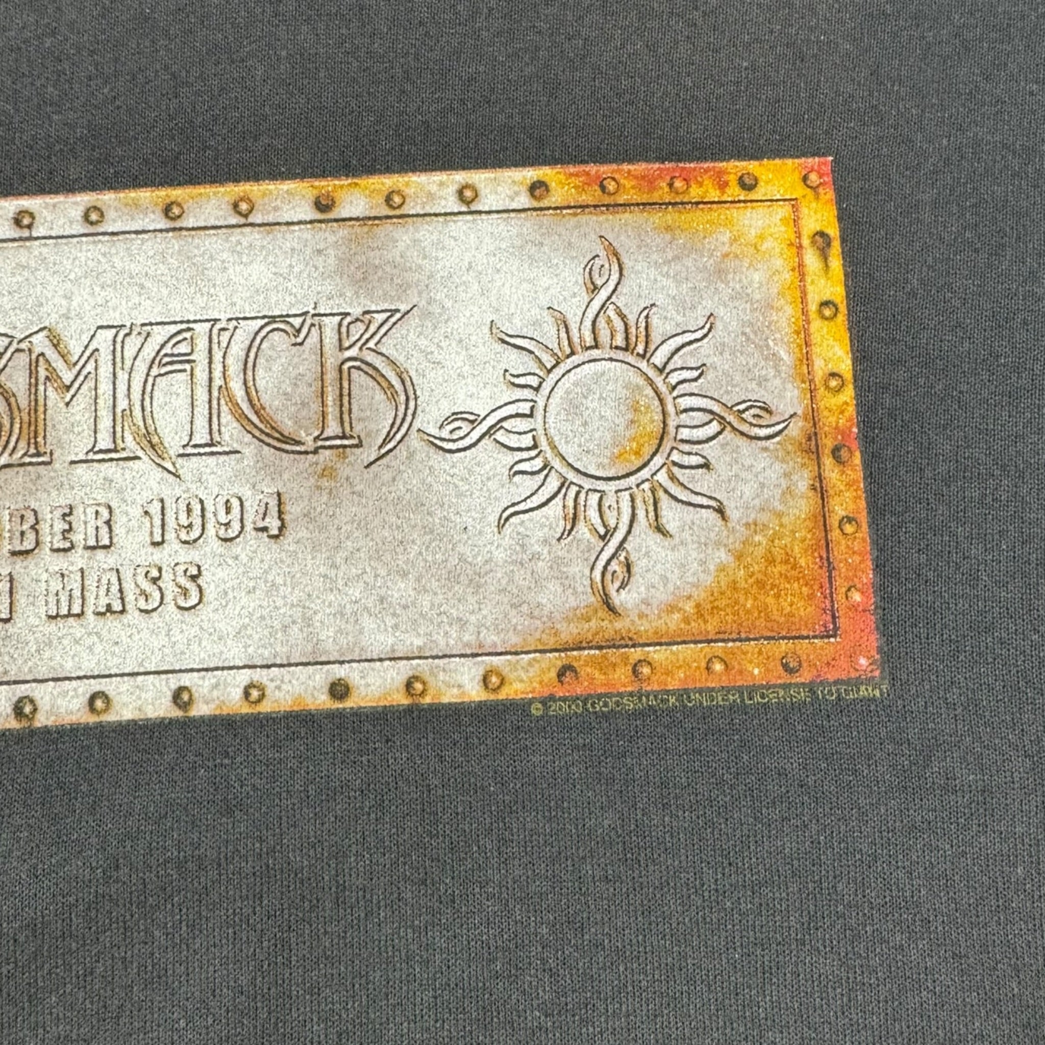 2000 Godsmack Post Grunge Band Hoodie