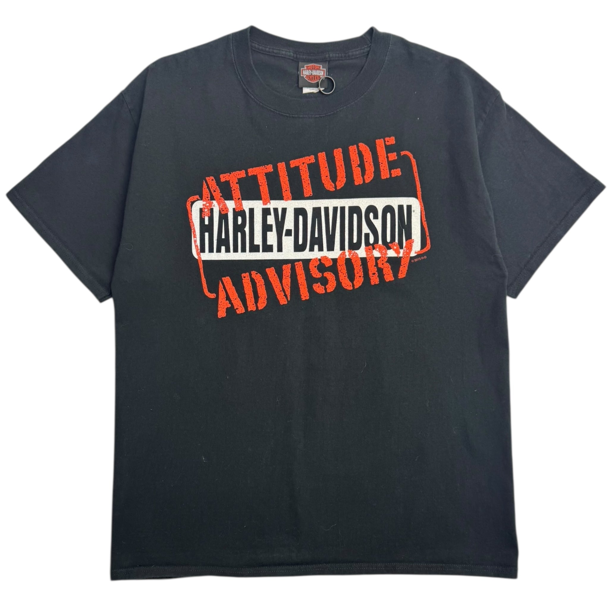 2013 Harley Davidson "Attitude Advisory" T-Shirt