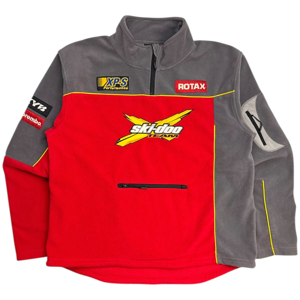 タッキー Vintage Ski-Doo Team Fleece Quarter Zip
