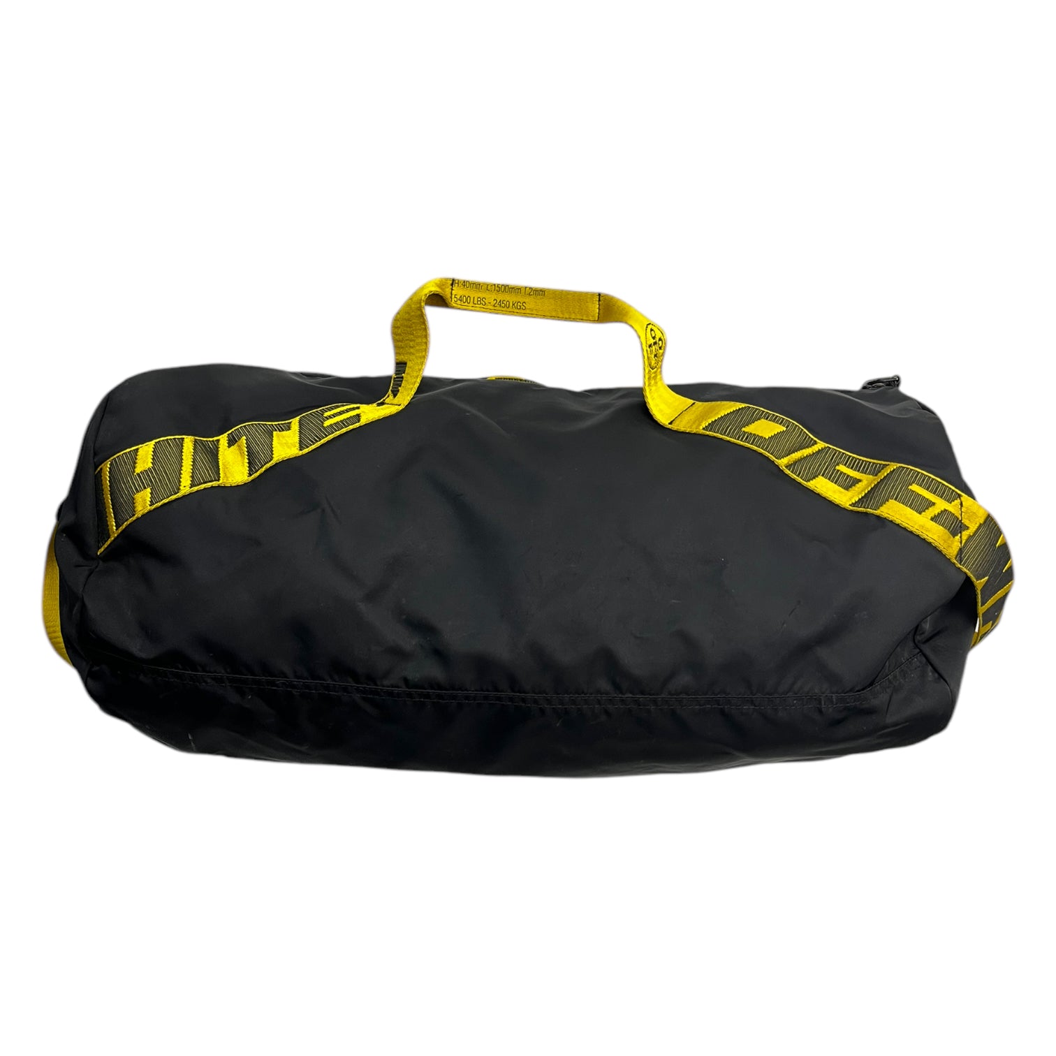 OFF-WHITE Nylon Duffle Bag Black