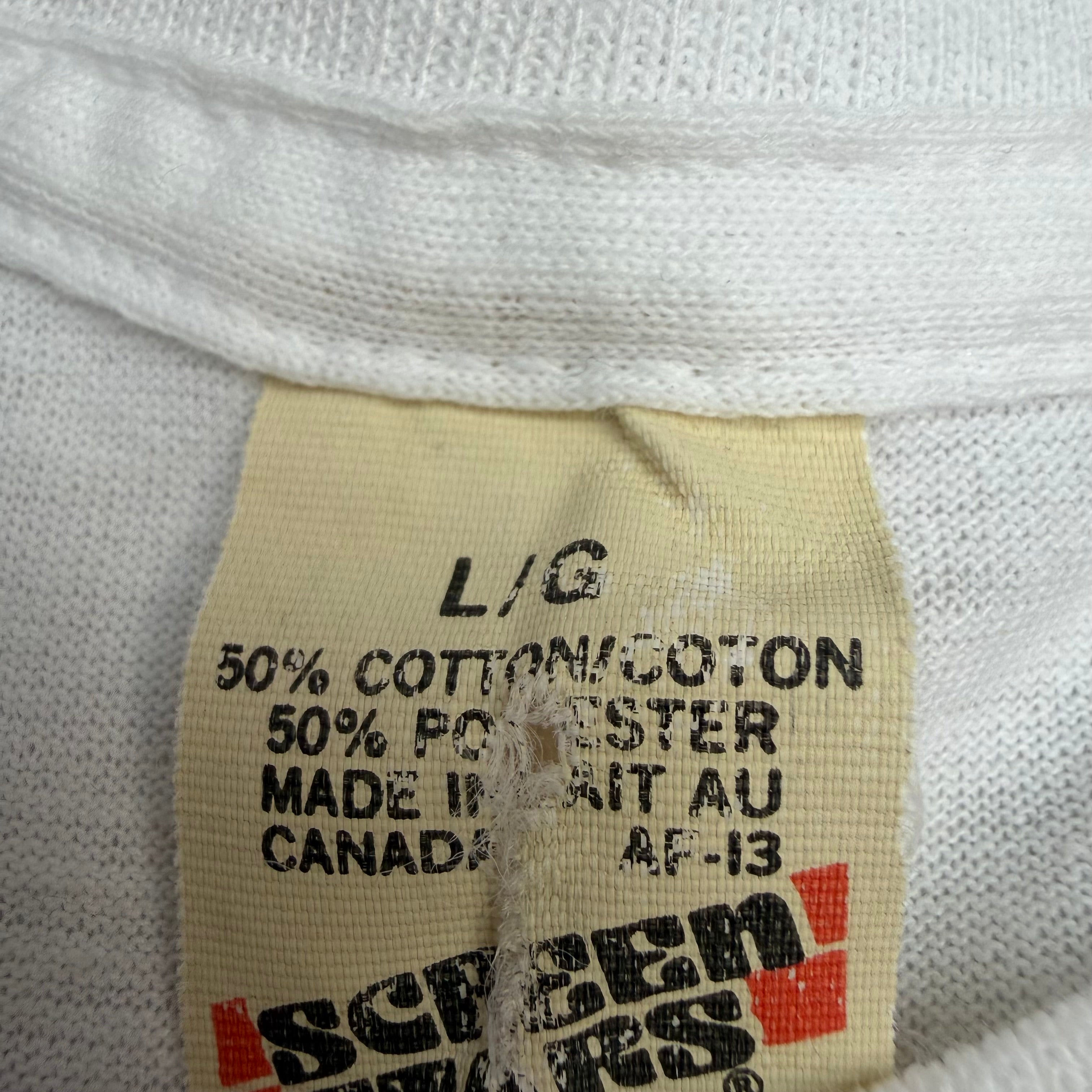 1988 Midnight Oil Diesel and Dust Tee White