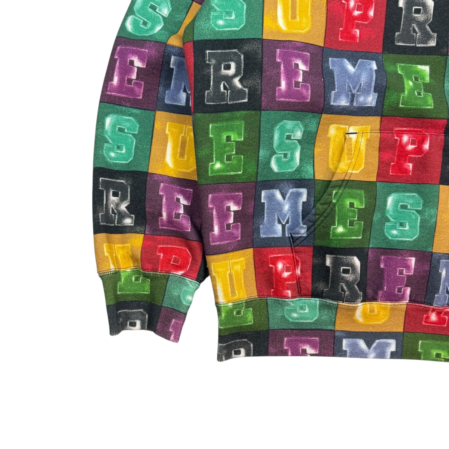 Supreme Blocks Hoodie Multicolour