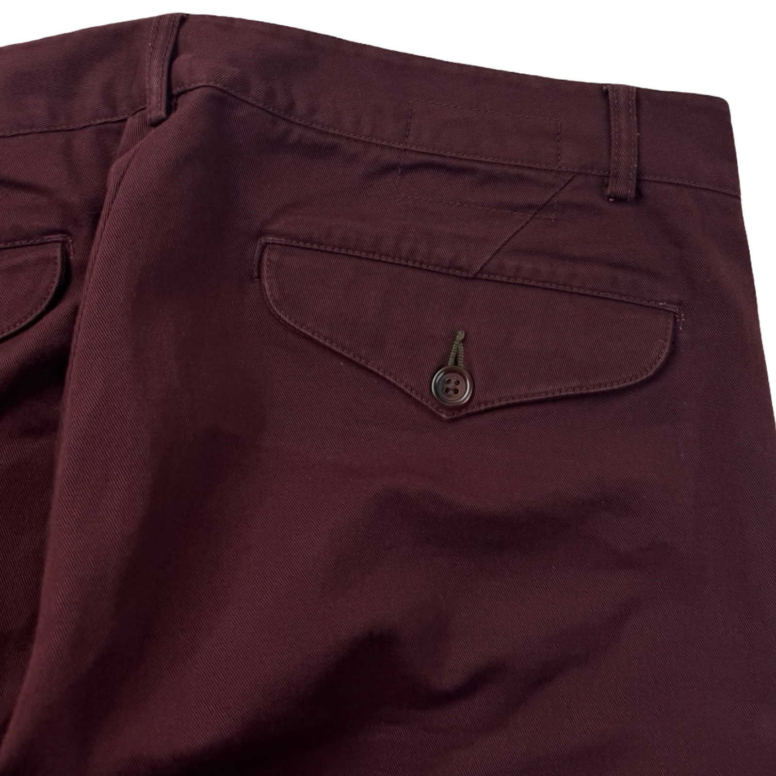 Universal Works Chino Pant Bottom Wine Burgundy