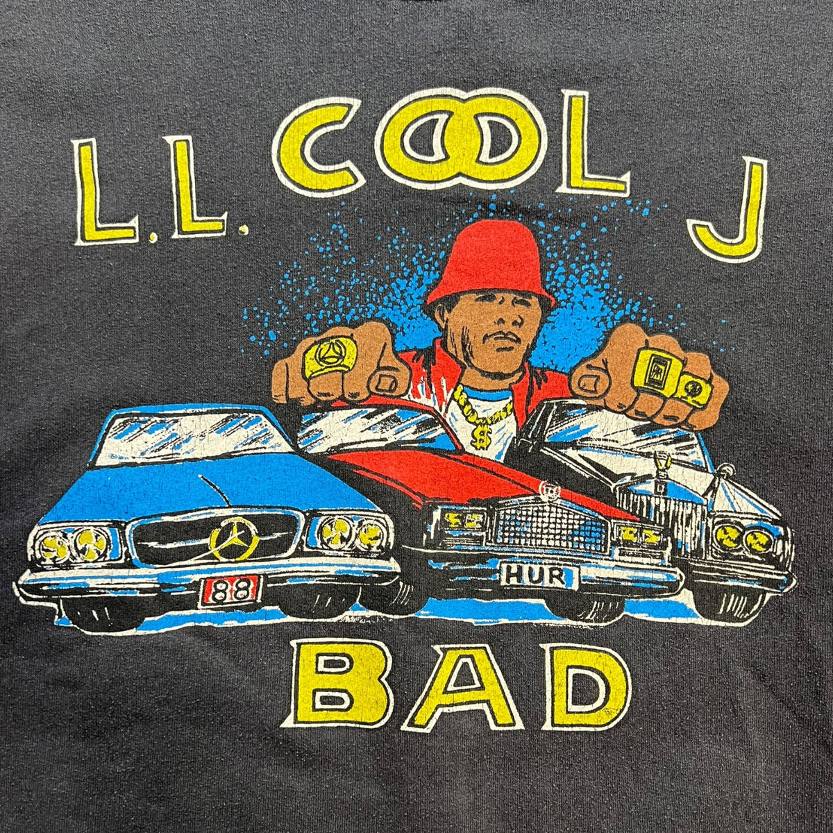 Vintage LL Cool J “Bad” Crewneck Sweatshirt Black