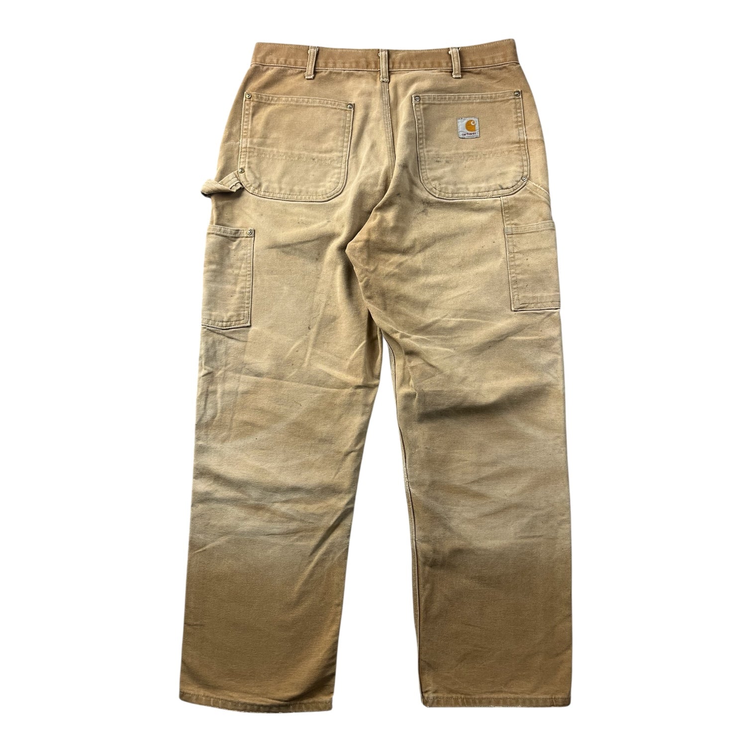 Vintage Carhartt Double Knee Pants Faded Tan