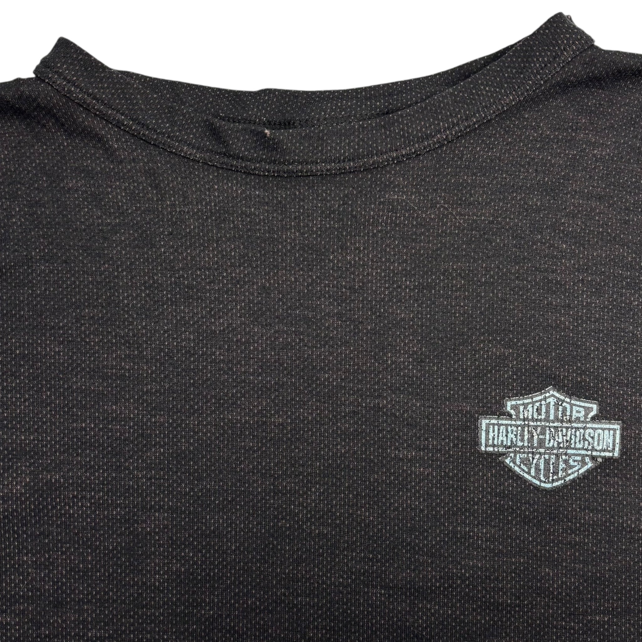 Vintage Harley Davidson Fleece Black Longsleeve