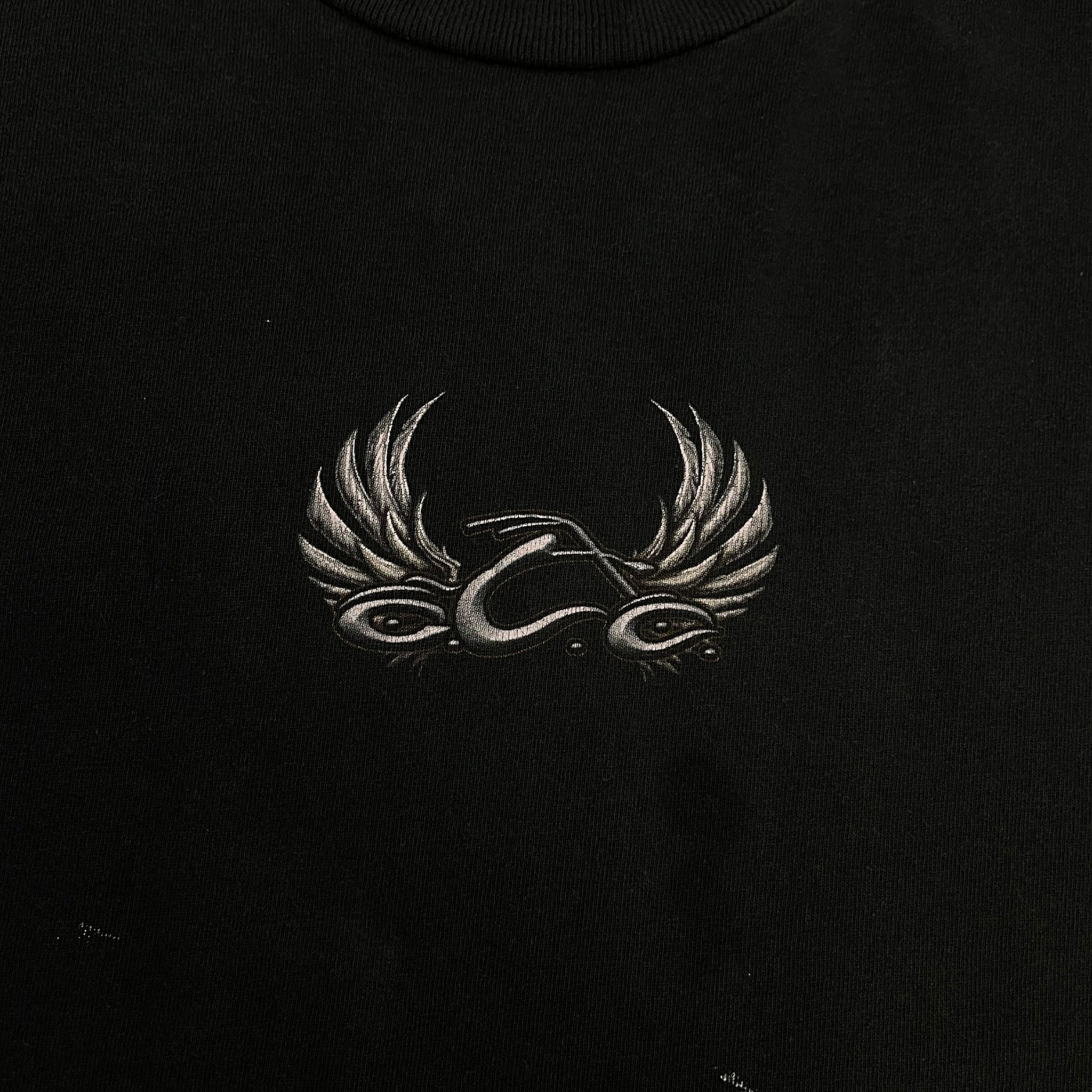 Vintage Orange County Choppers Centre Logo L/S T-Shirt Black