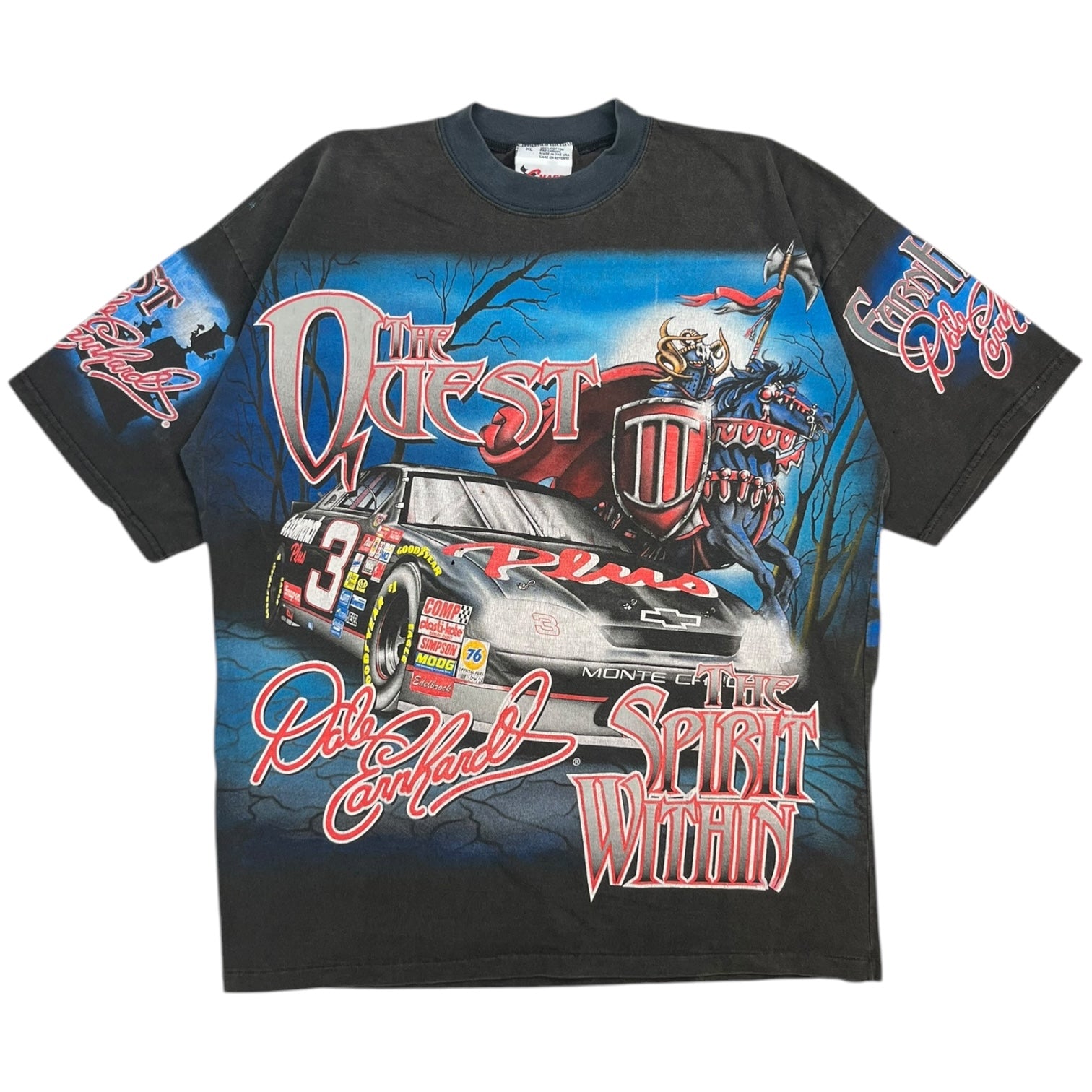 1998 Dale Earnhardt Jr. The Quest Tee Grey