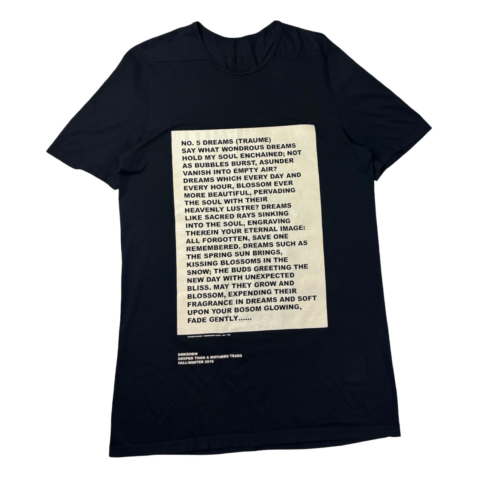 Rick Owens DRKSHDW Deeper Than a Mother's Tears T-Shirt