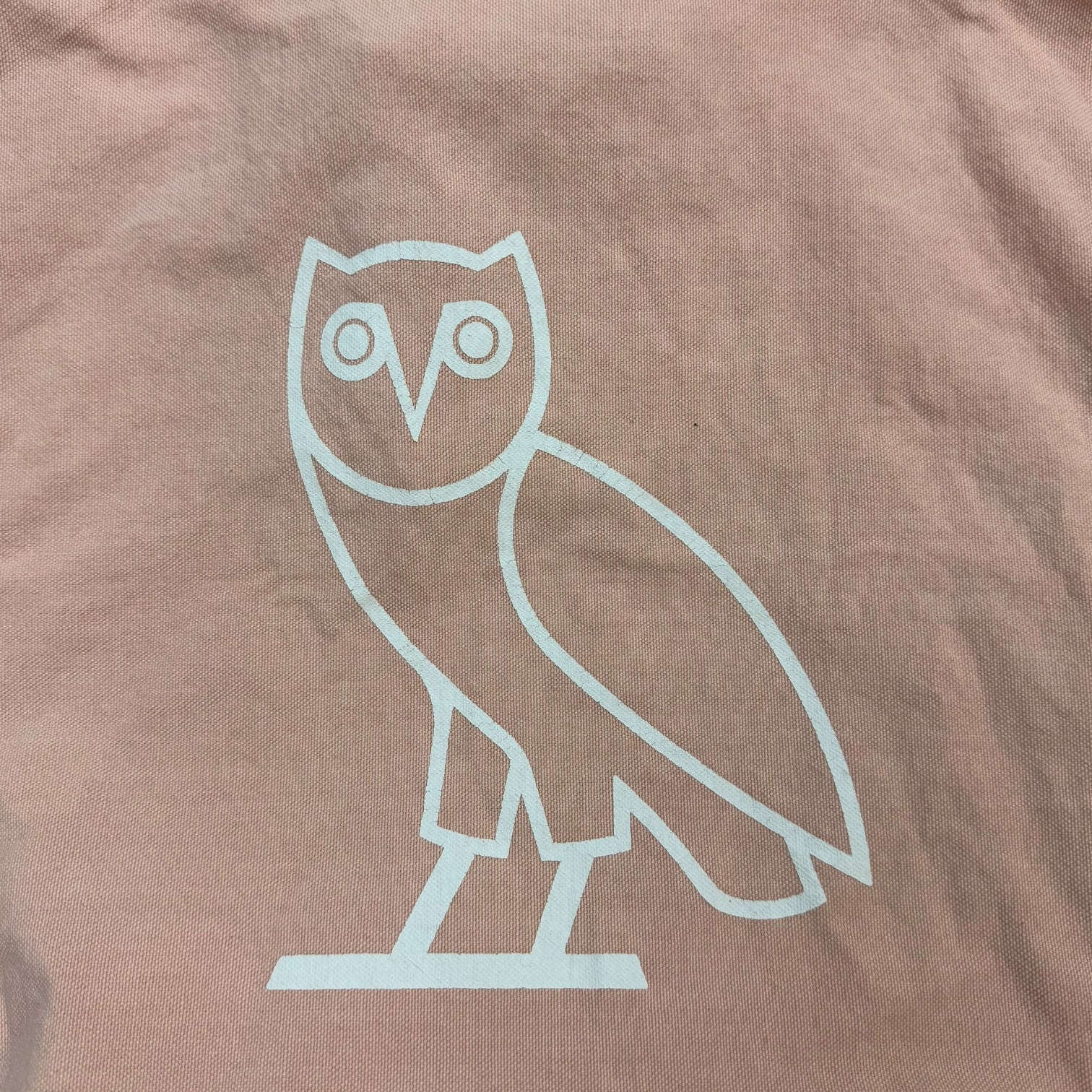 October’s Very Own Owl Peach Tote Bag