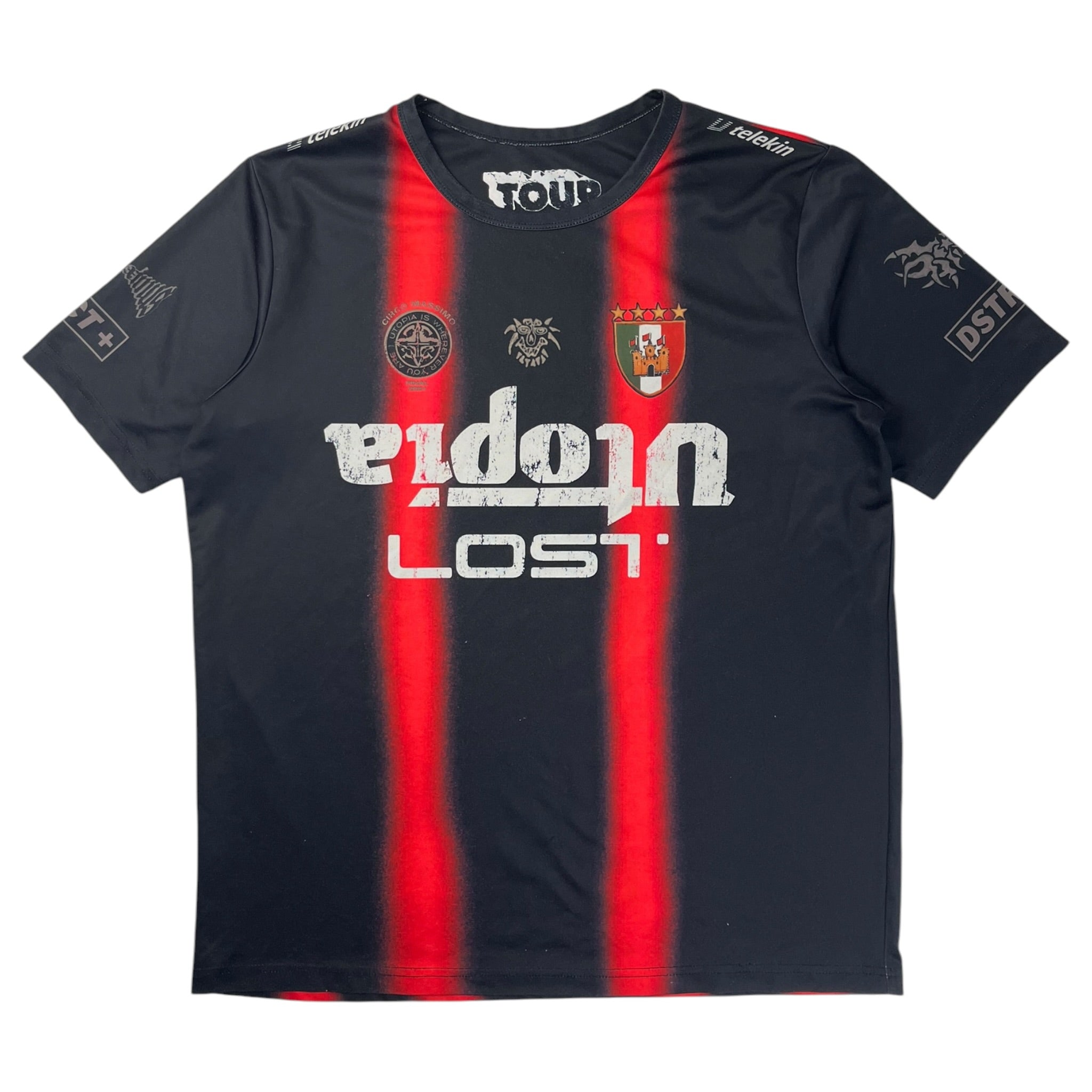 Travis Scott Italy Soccer Jersey Black