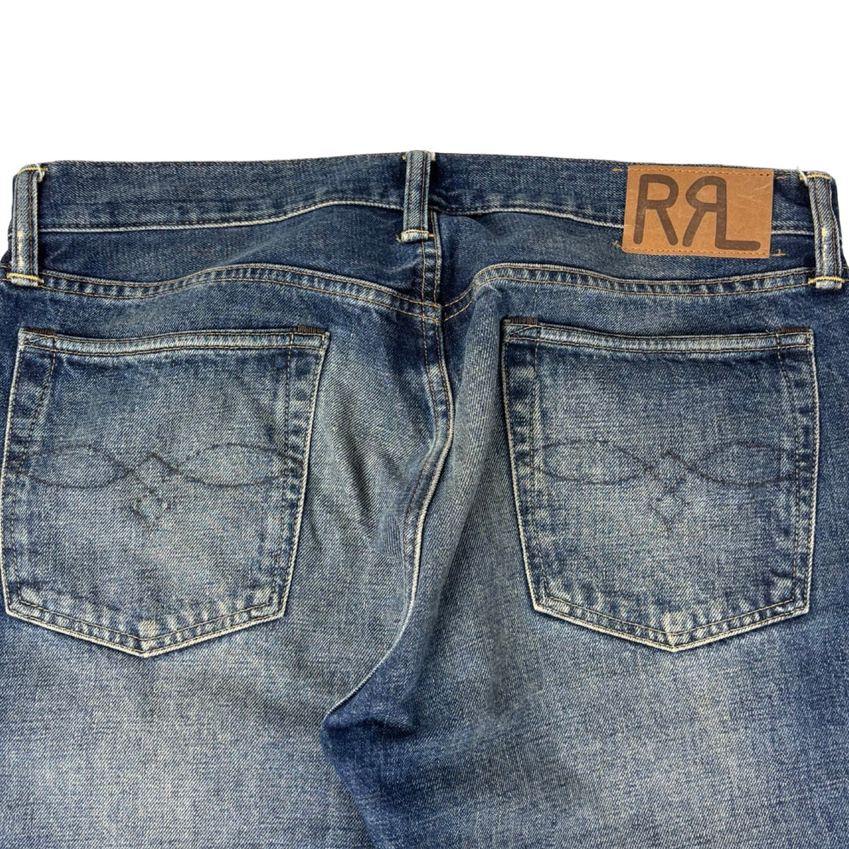 Vintage Y2K RRL Jean Slim Fit Pant Medium Washed Blue