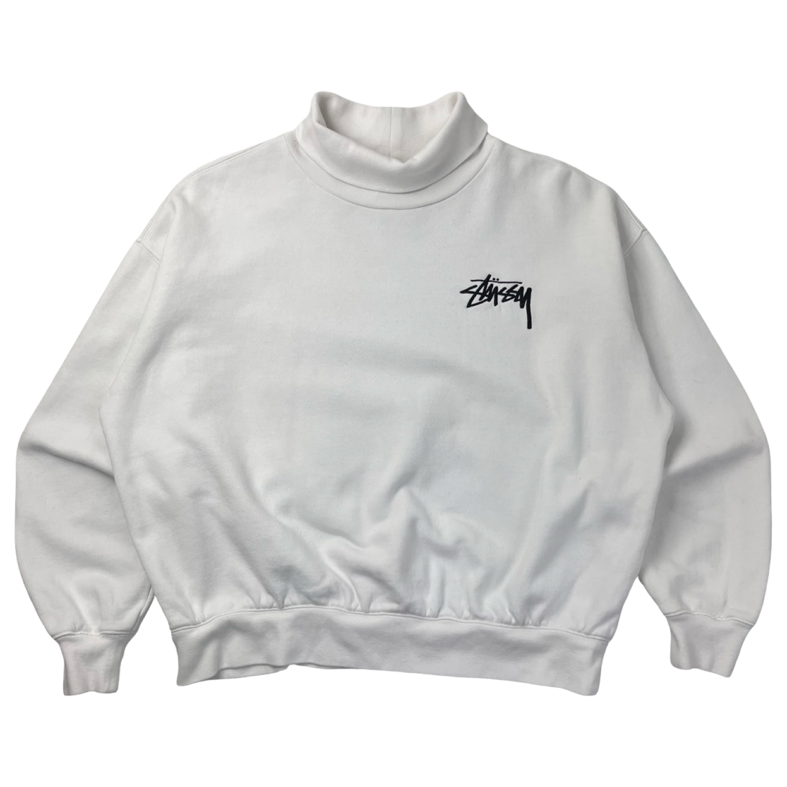 Stüssy Stock Logo Turtle Neck Crew