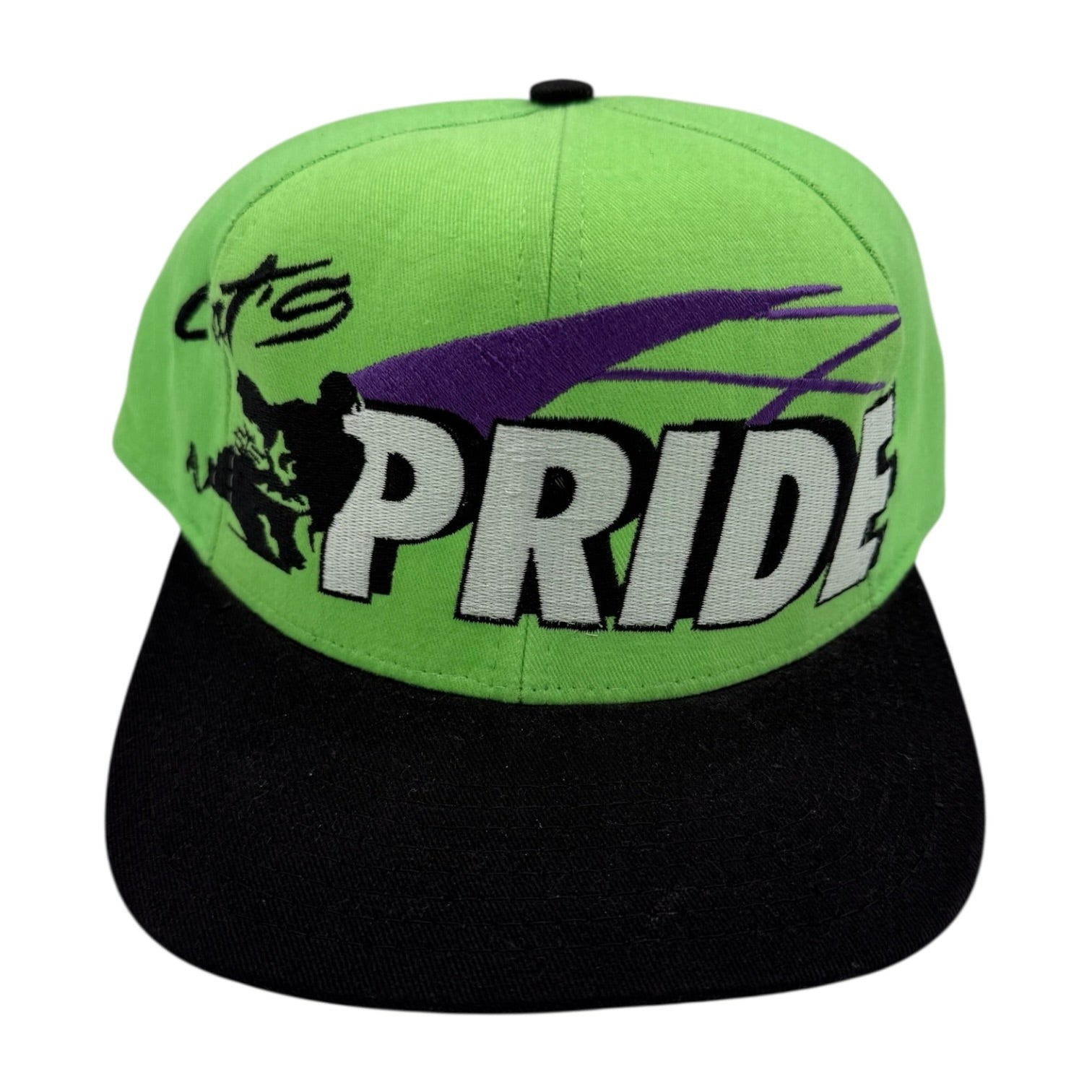 Vintage Cat’s Pride Arctic Cat Snapback Green/Black