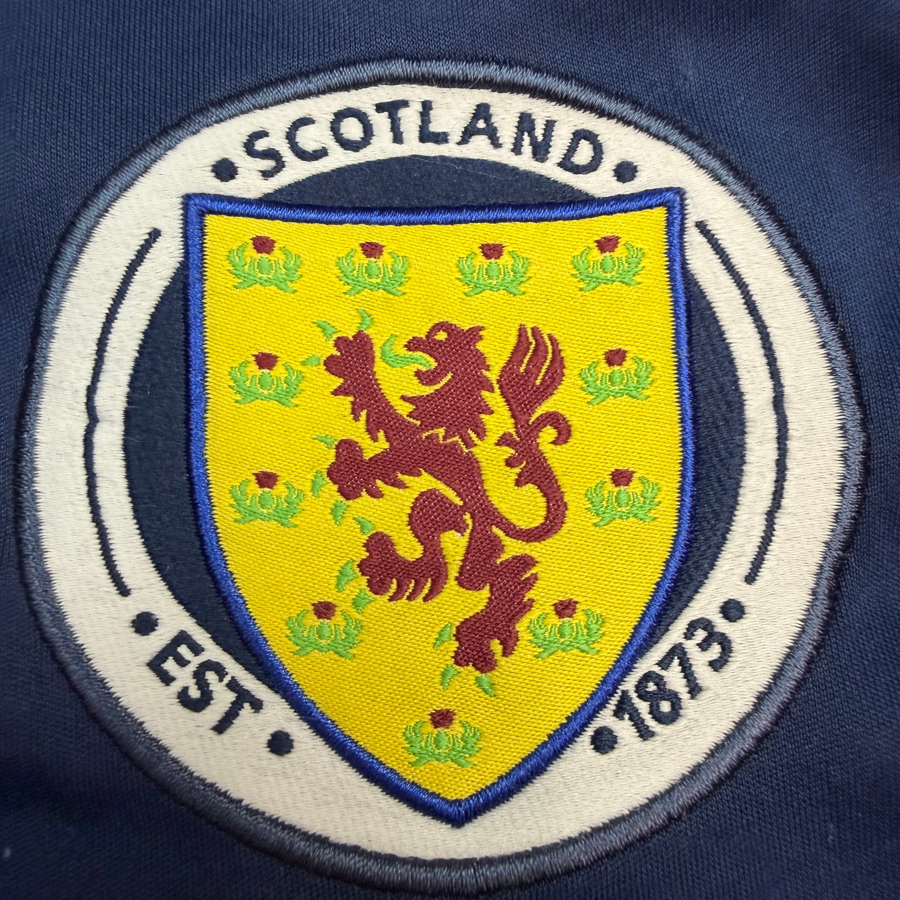2011-13 Adidas Scotland Home Jersey Navy