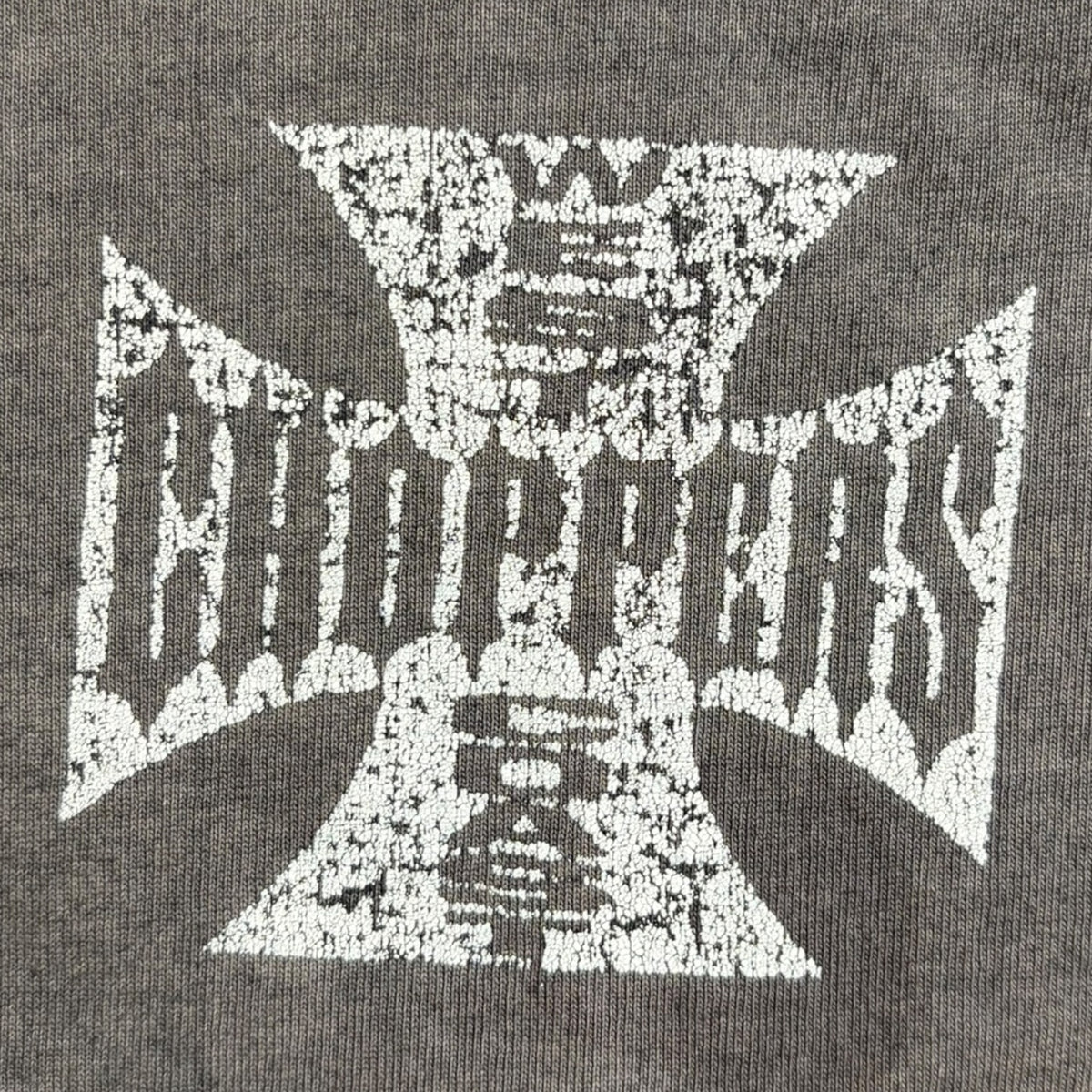 Vintage West Coast Choppers T-Shirt Faded Black