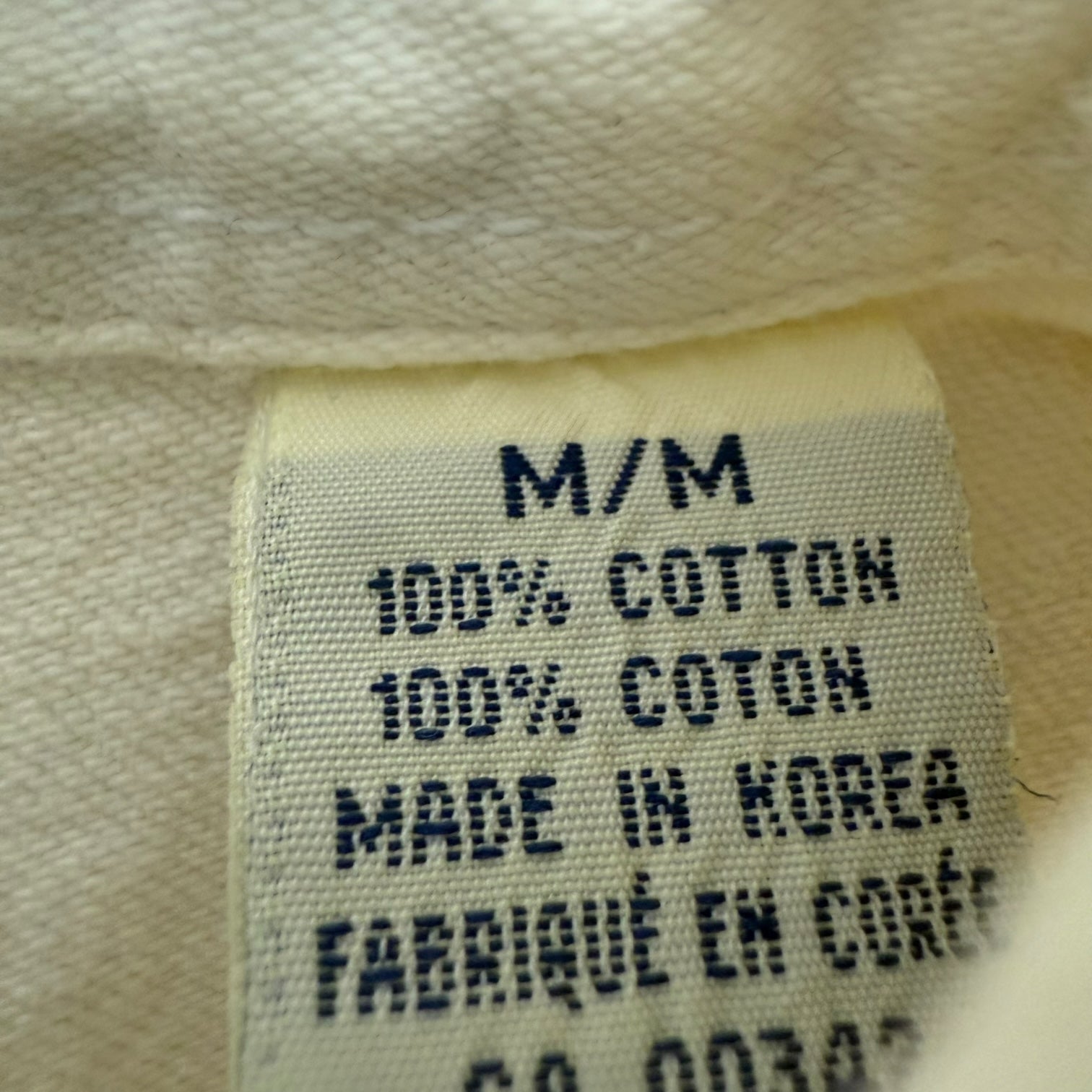 Vintage Levi’s Orange Tab Button Up Shirt White