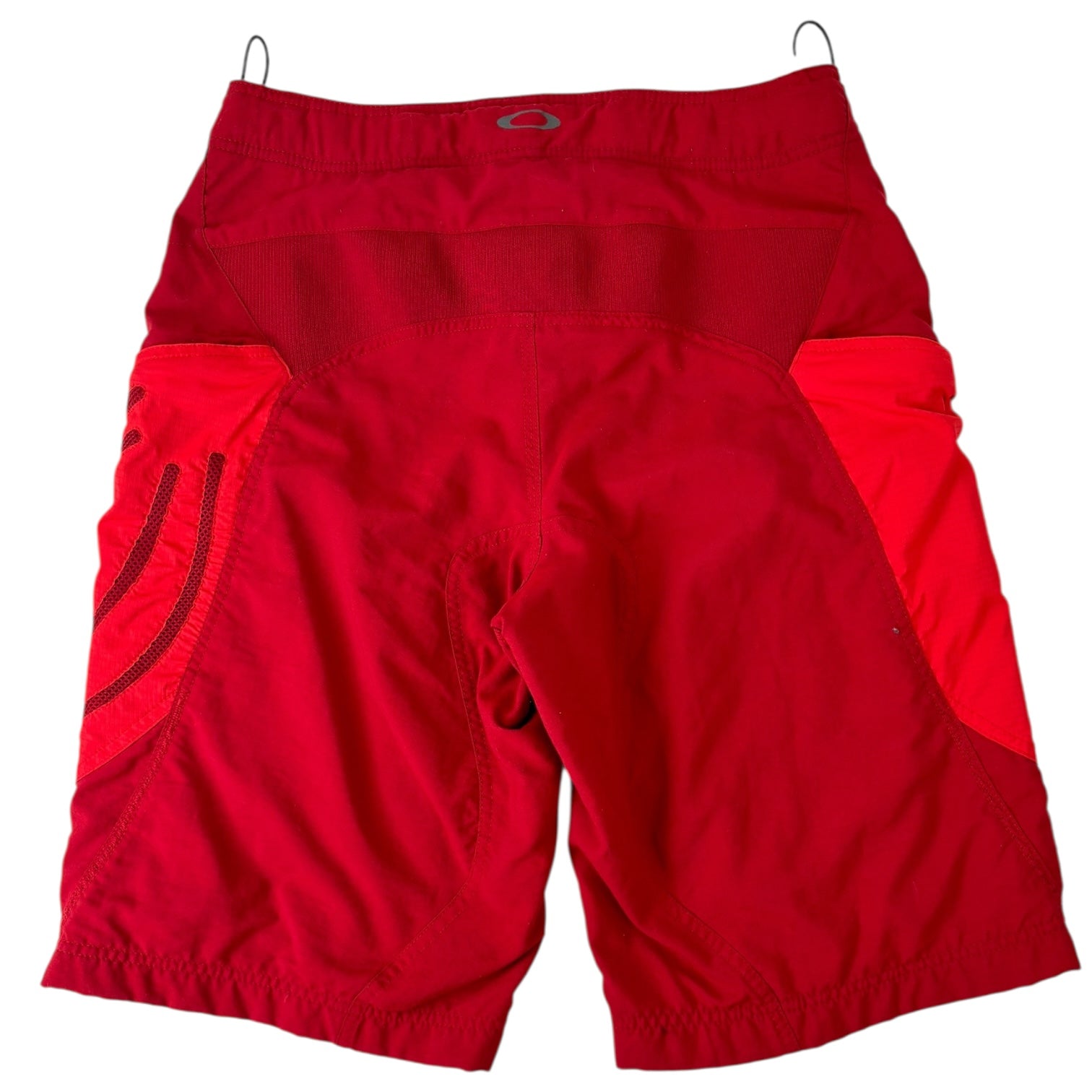 Vintage Oakley Software Technical Mountain Bike Short Red