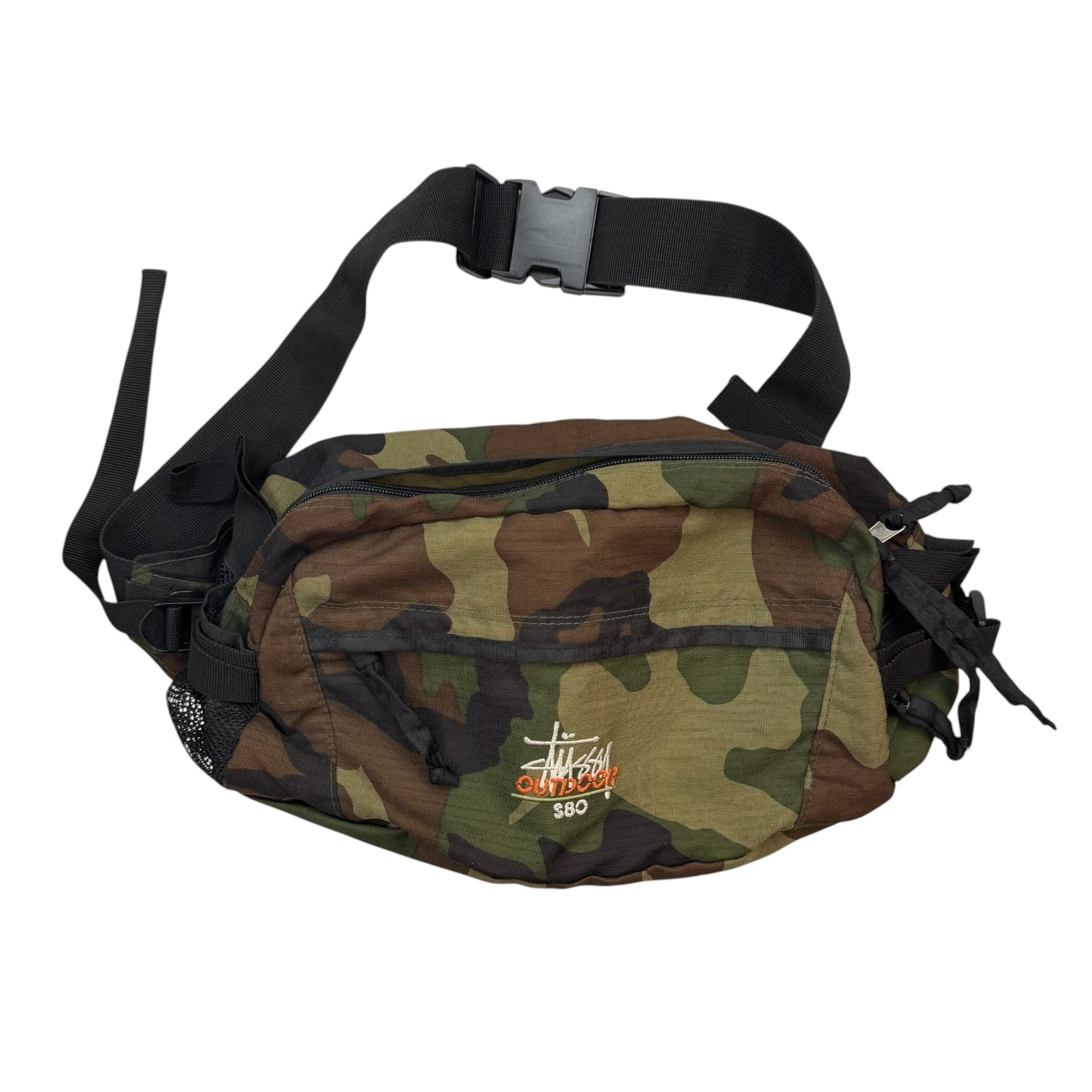 Stussy Outdoor S80 Side Bag Woodland Camo