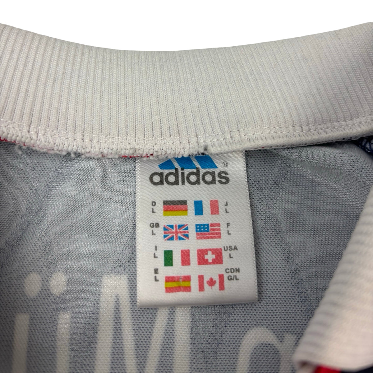 ‘97-‘99 Adidas FC Bayern Munich Jersey Navy/Red