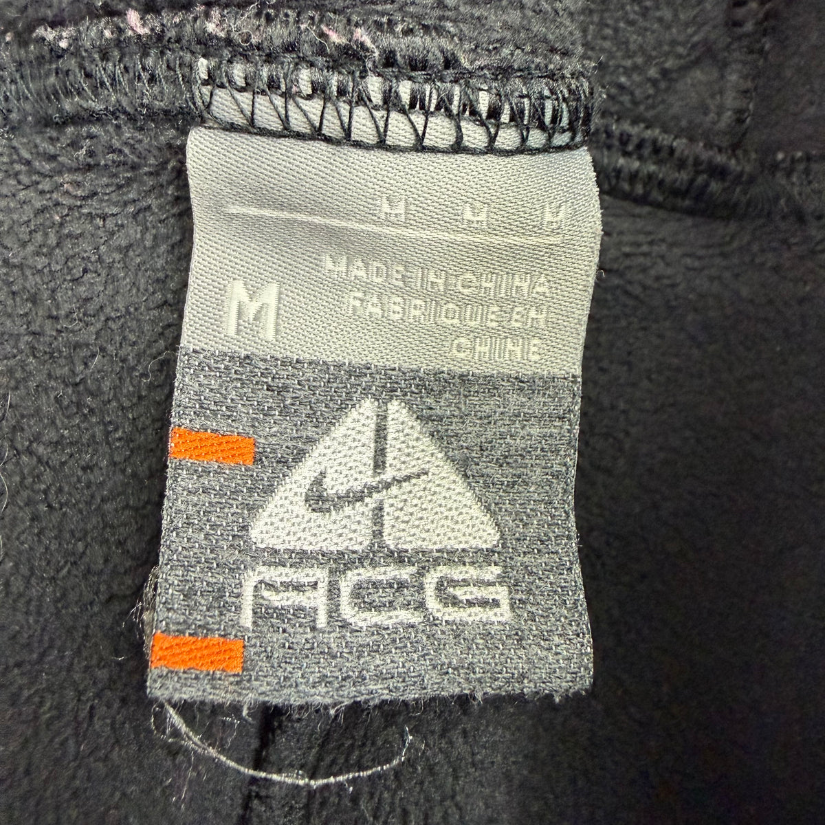 (W) Vintage Nike ACG Fleece Sweatpants Black