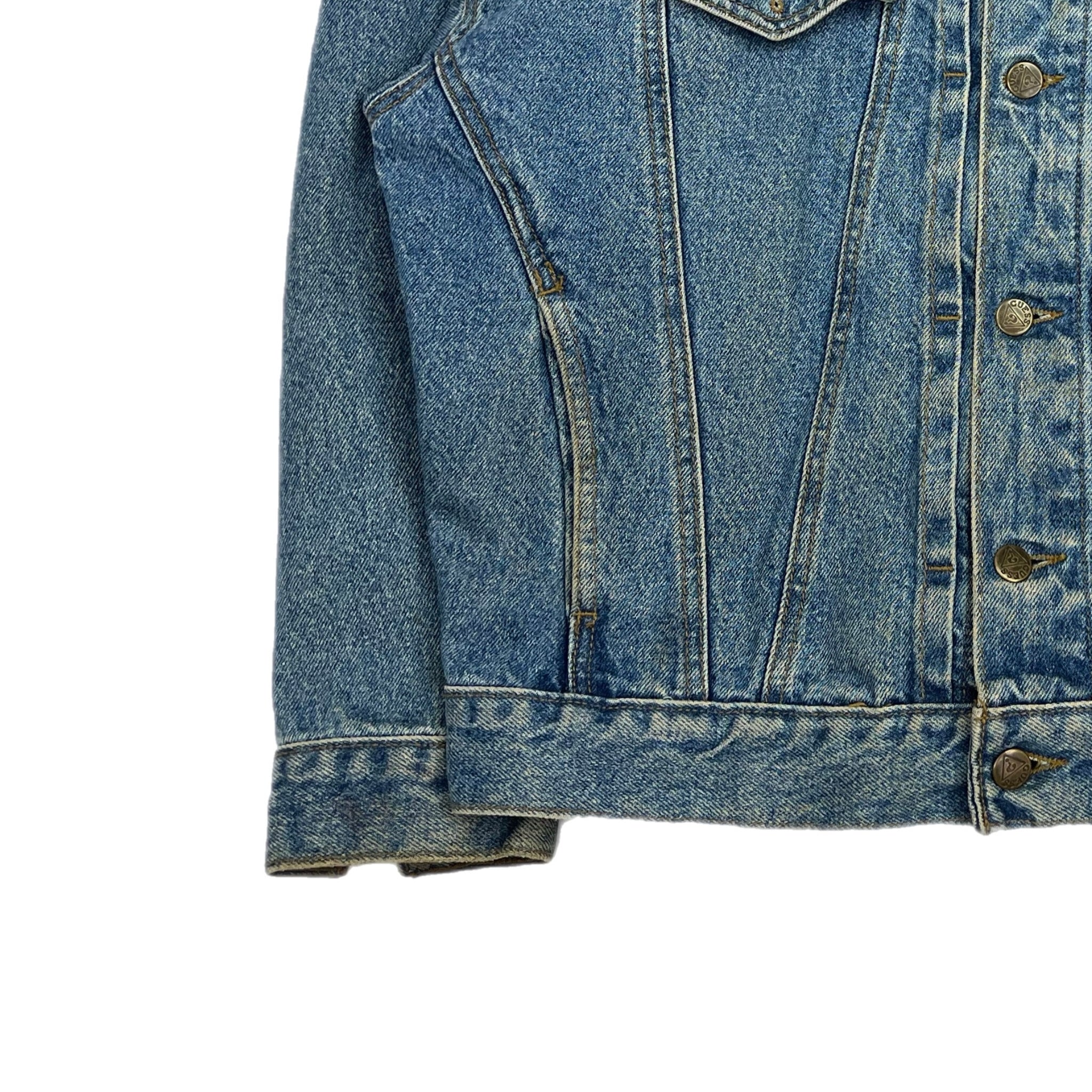 Vintage Guess Light Wash Denim Jacket