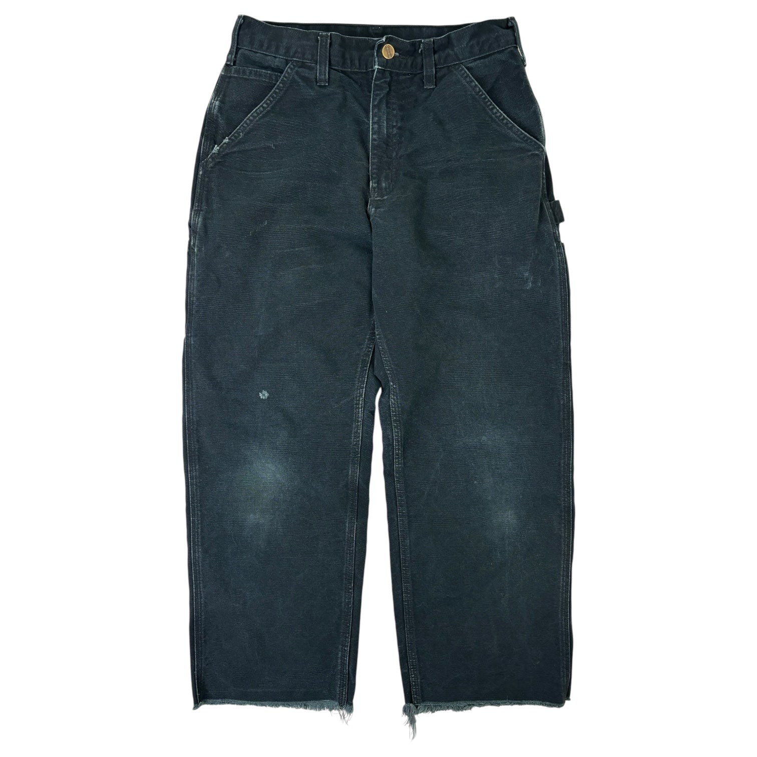 Vintage Carhartt Cropped Workwear Pant Black