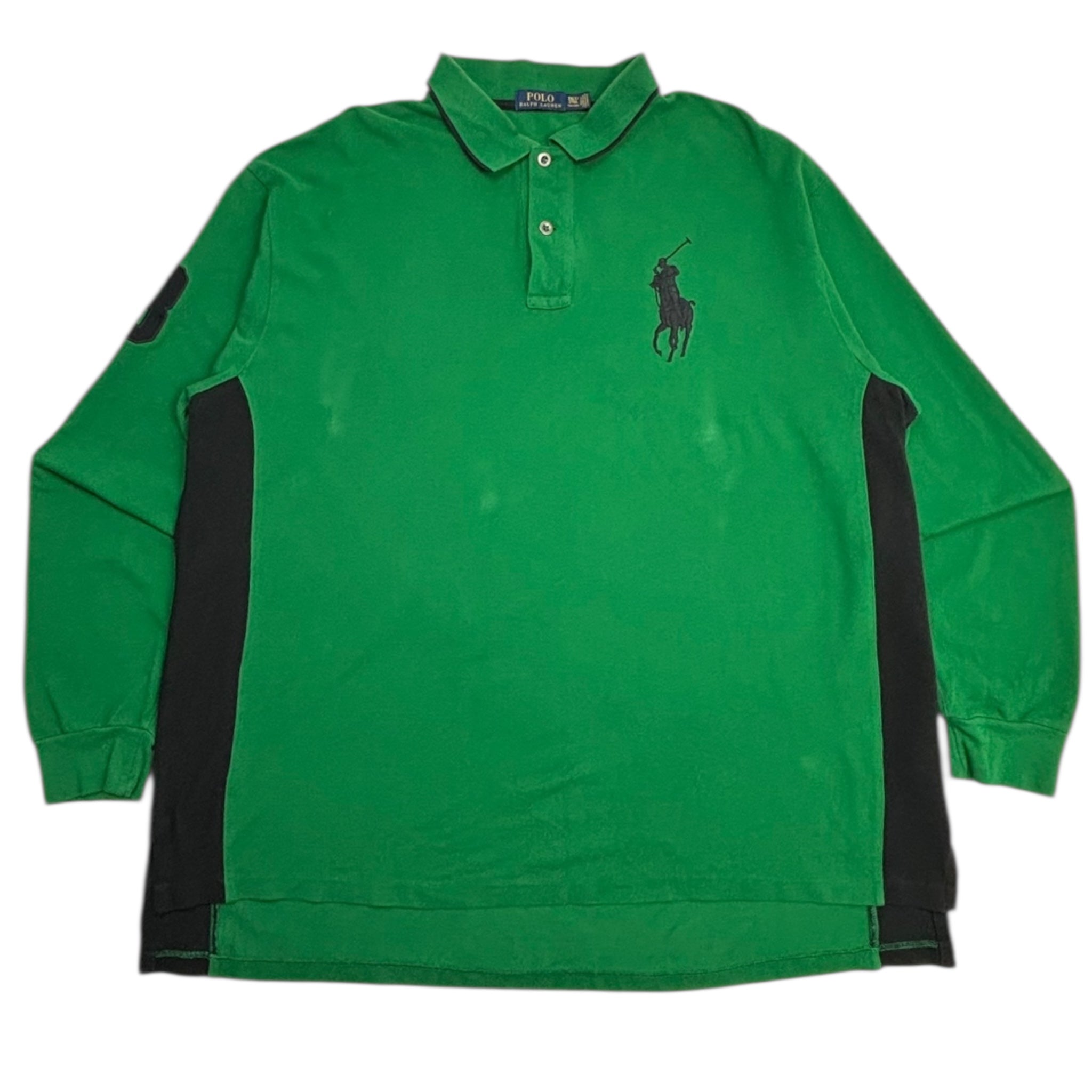 Vintage Polo Ralph Lauren Rugby Shirt Green
