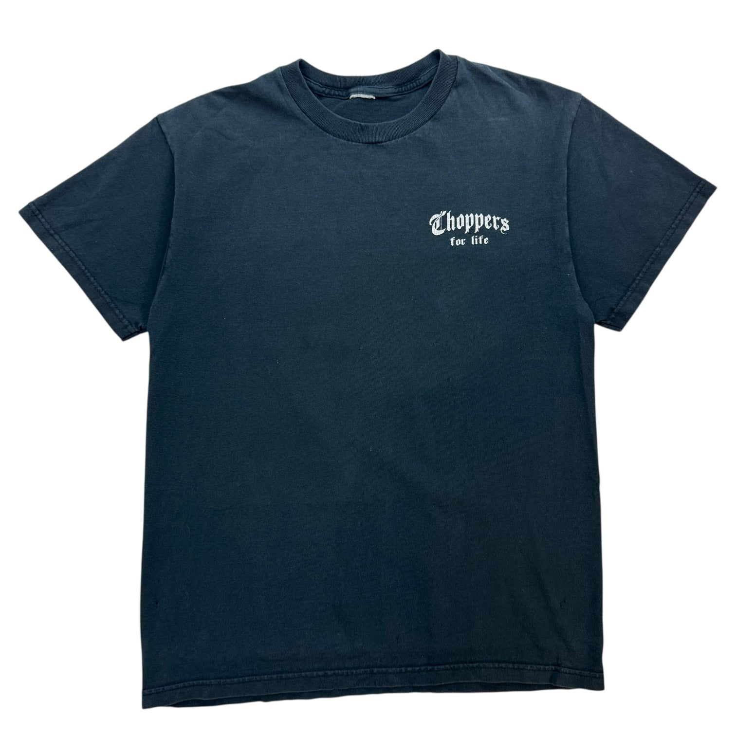 Vintage Choppers For Life Tee Black