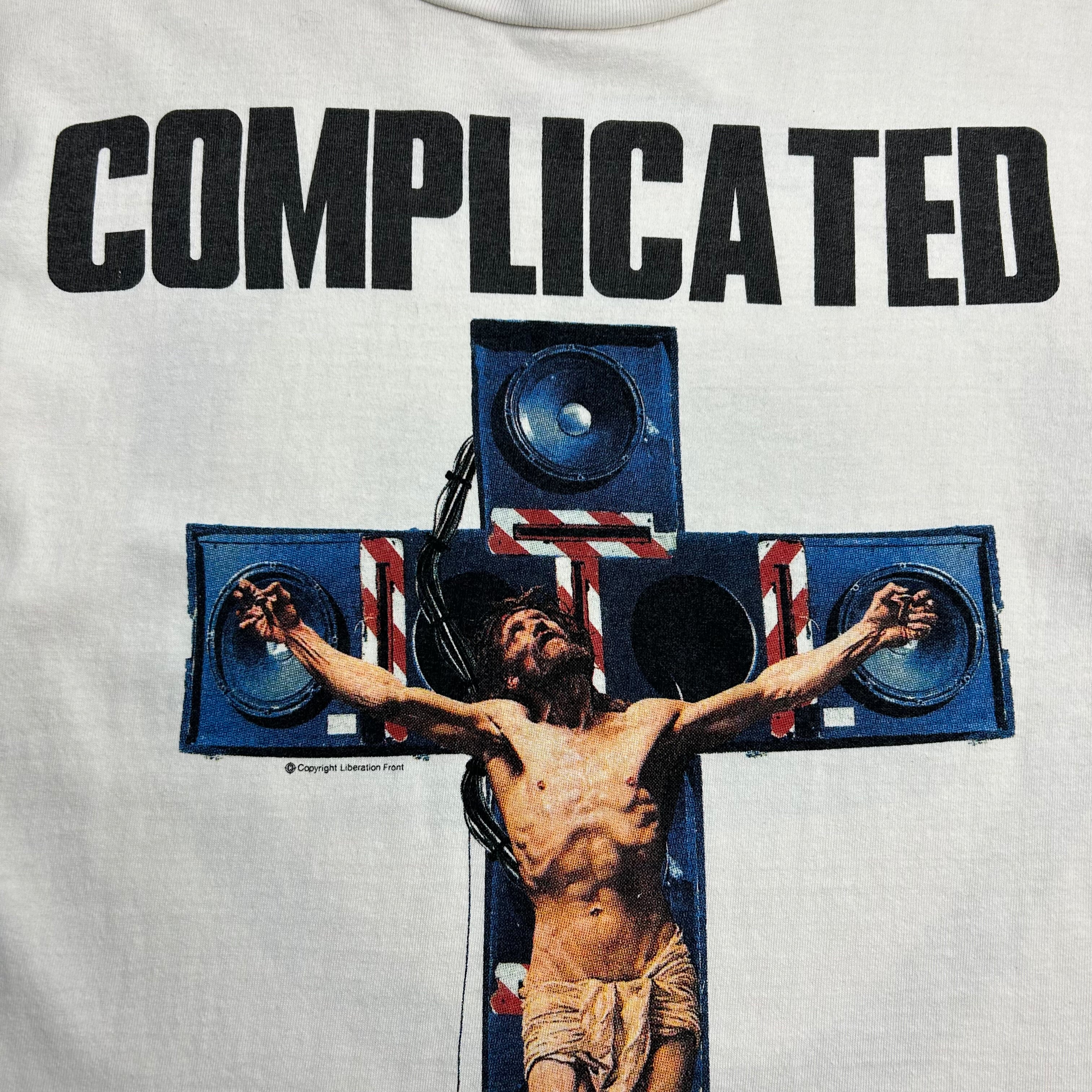 Saint Michael Complicated Tee White