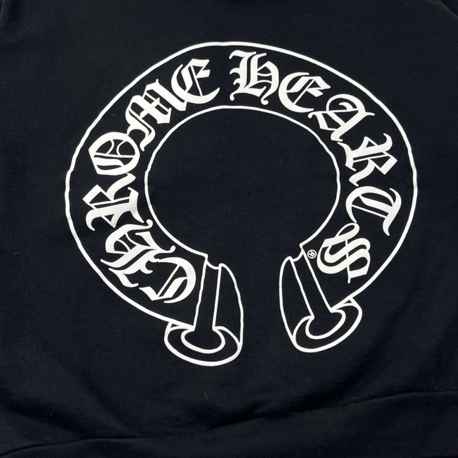 Chrome Hearts Matty Boy Chomper Horseshoe Hoodie Black