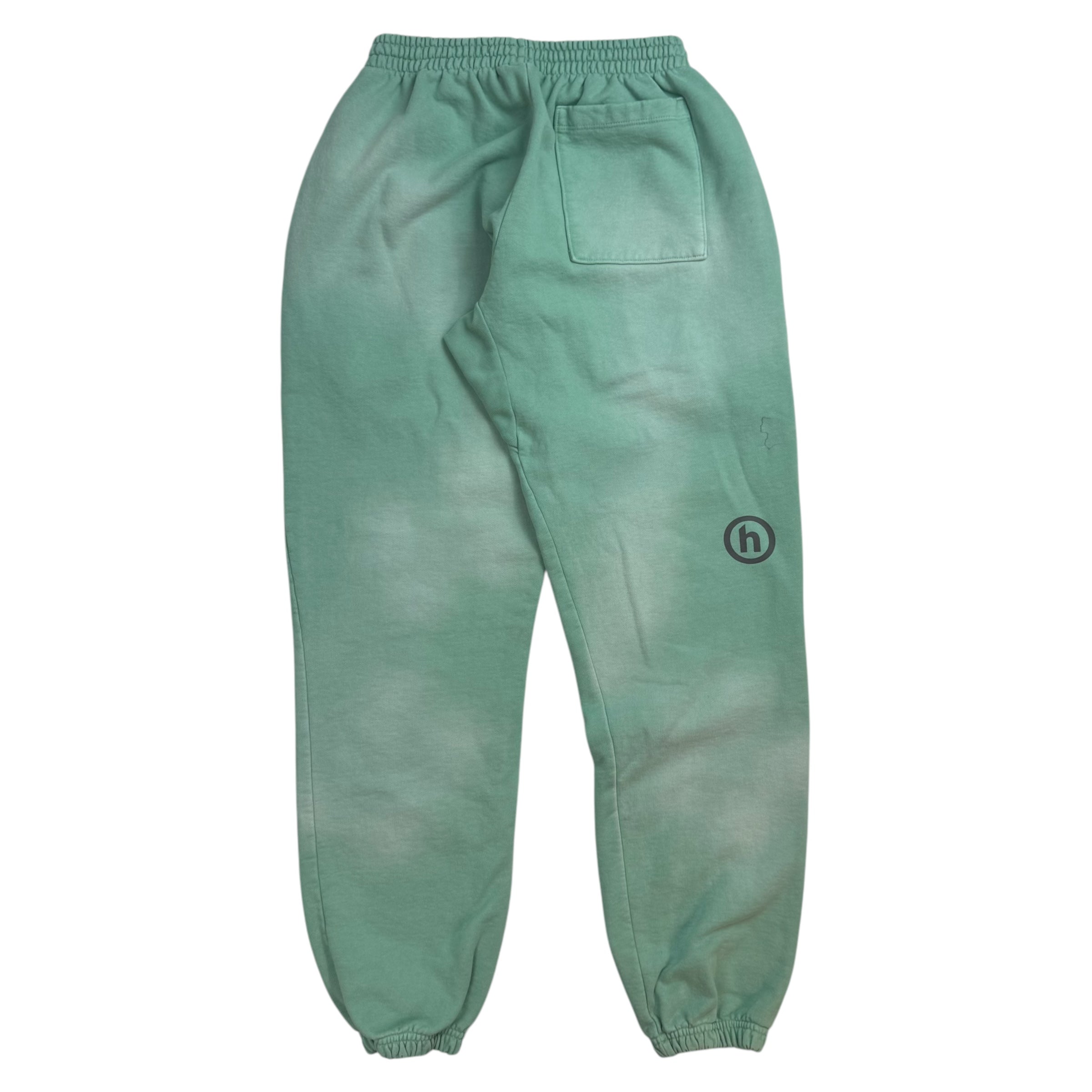 Hidden NY H Logo Vintage Wash Sweatpants Green