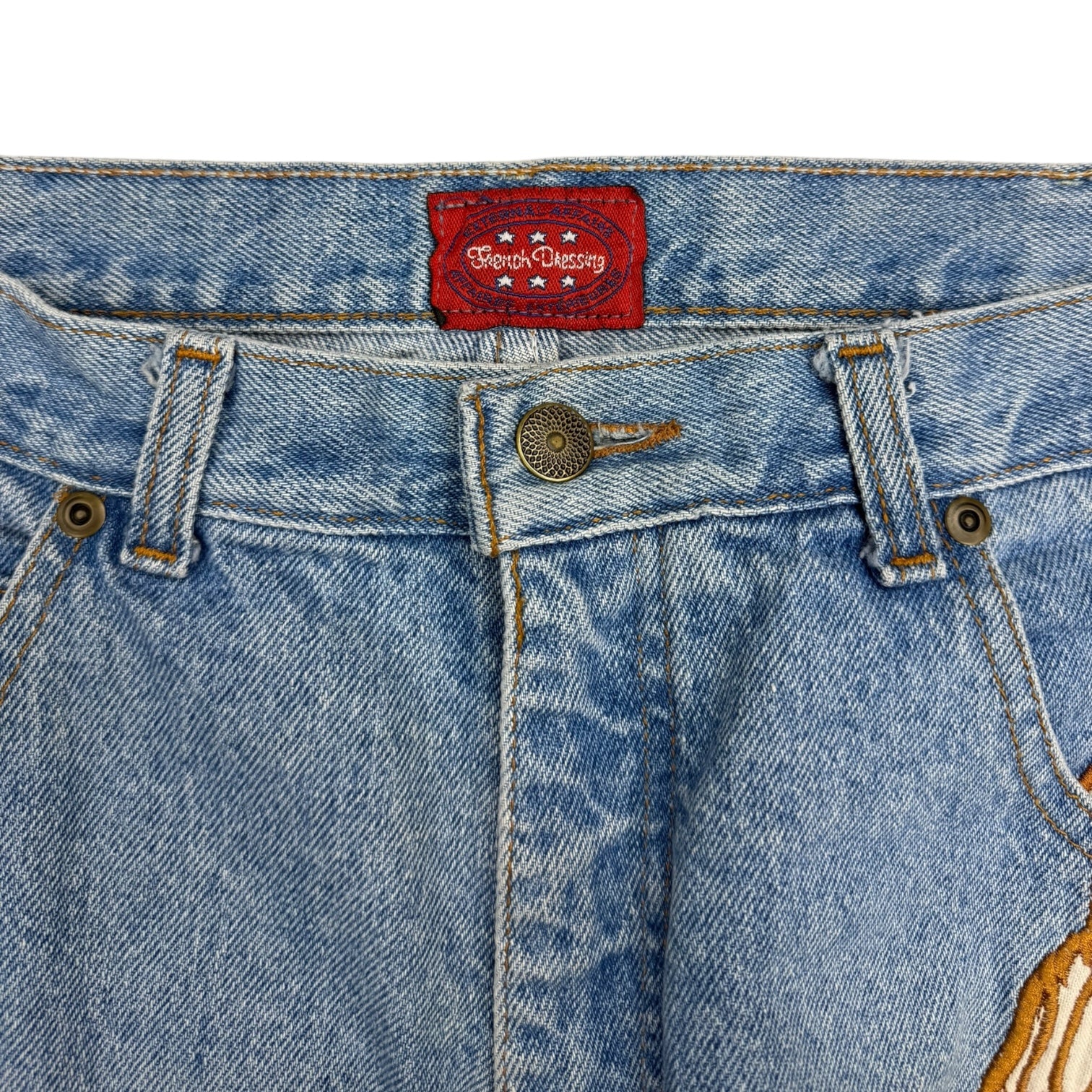 Vintage French Dressing Dog Jeans