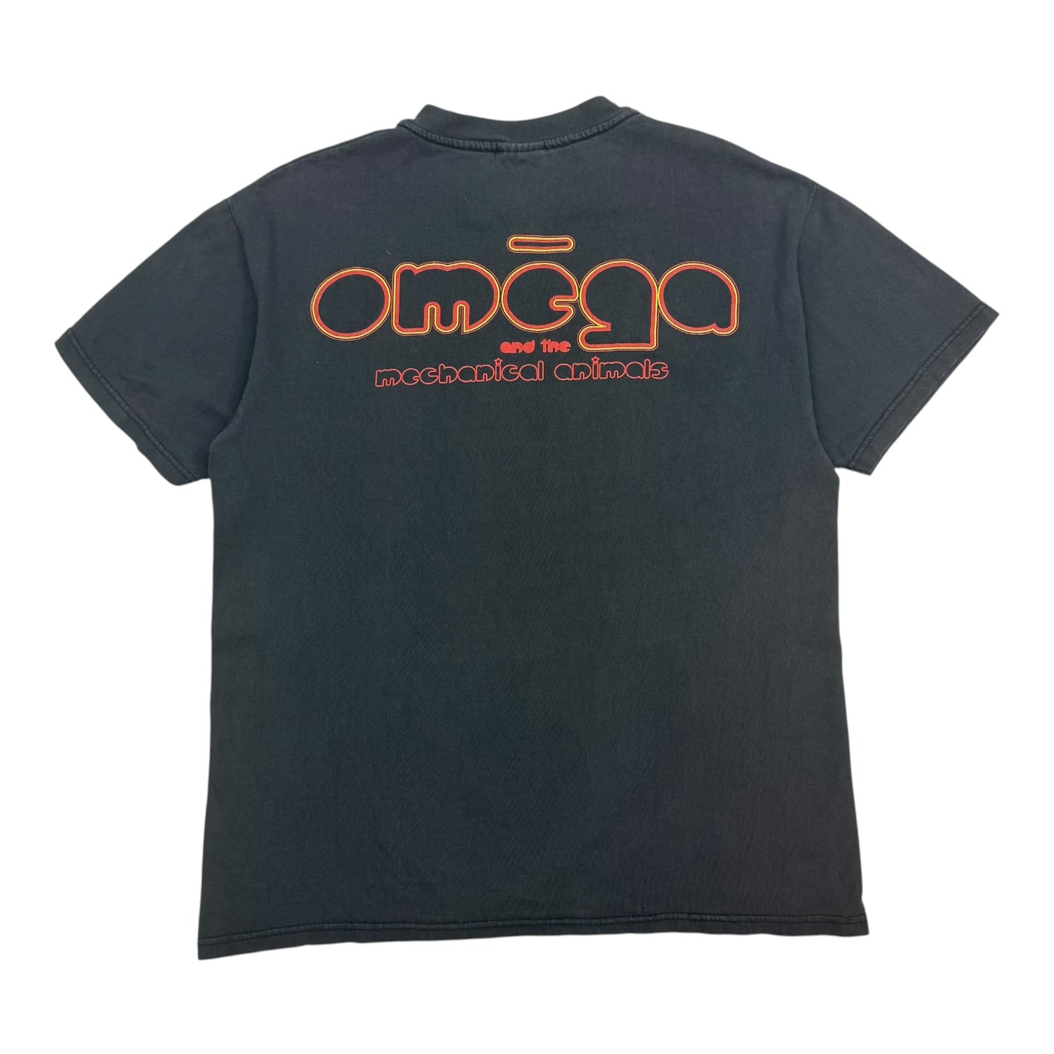 1998 Marilyn Manson Rock Is Dead Mechanical Animals Tee Black