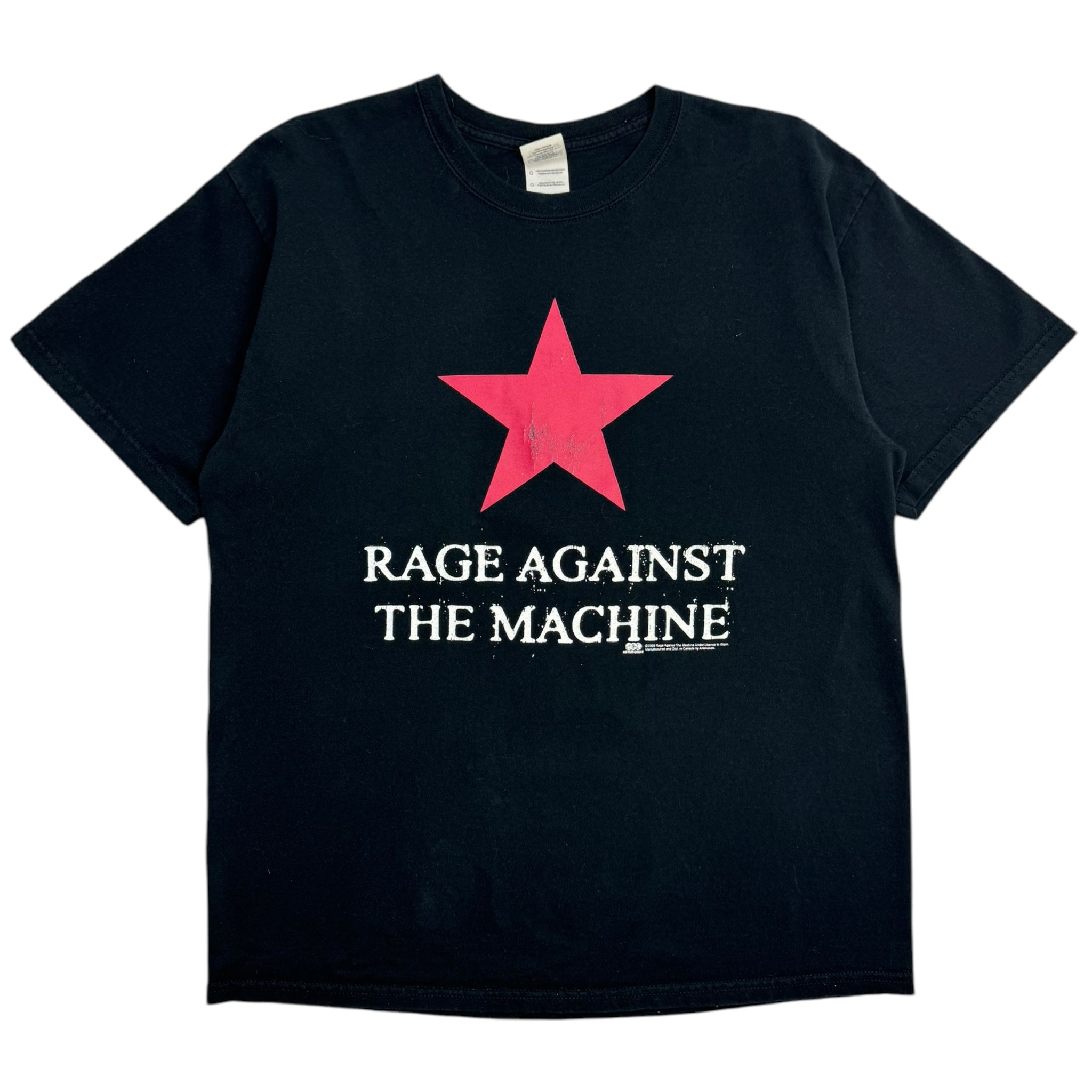 2008 Rage Against The Machine Logo T-Shirt