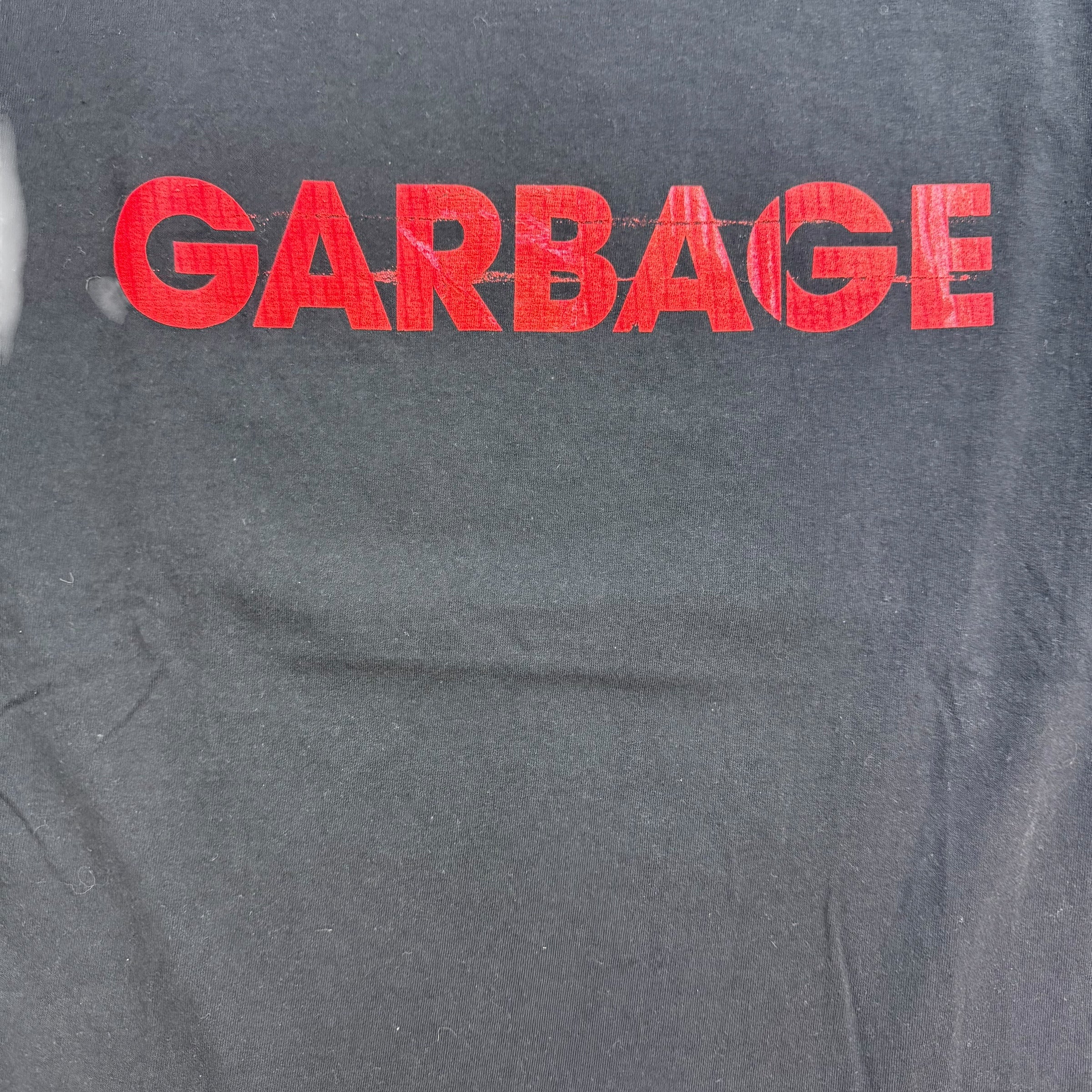 Vintage Garbage Bleed Like Me Tour Tee Black