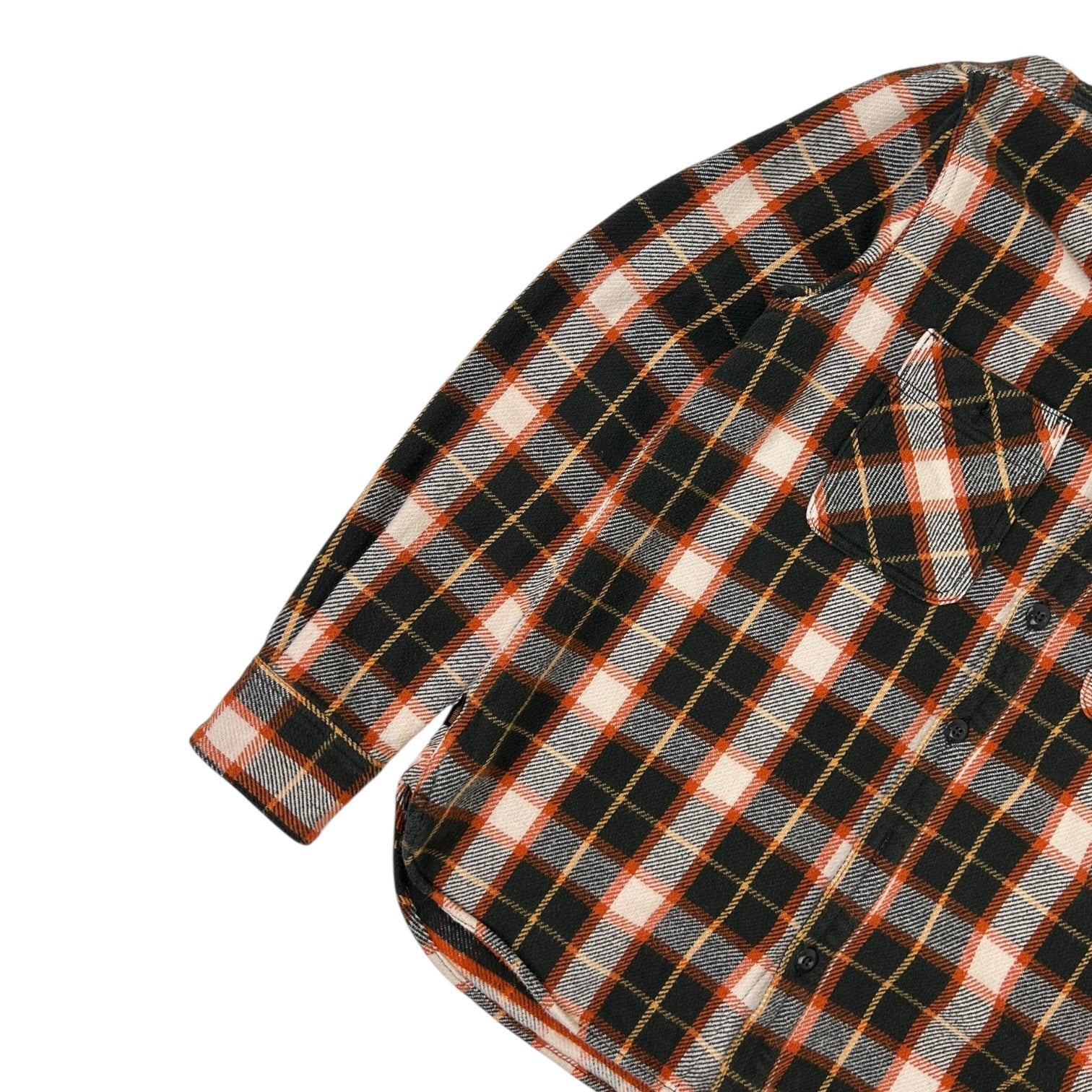 Neighborhood Long Sleeve Button Up Flannel