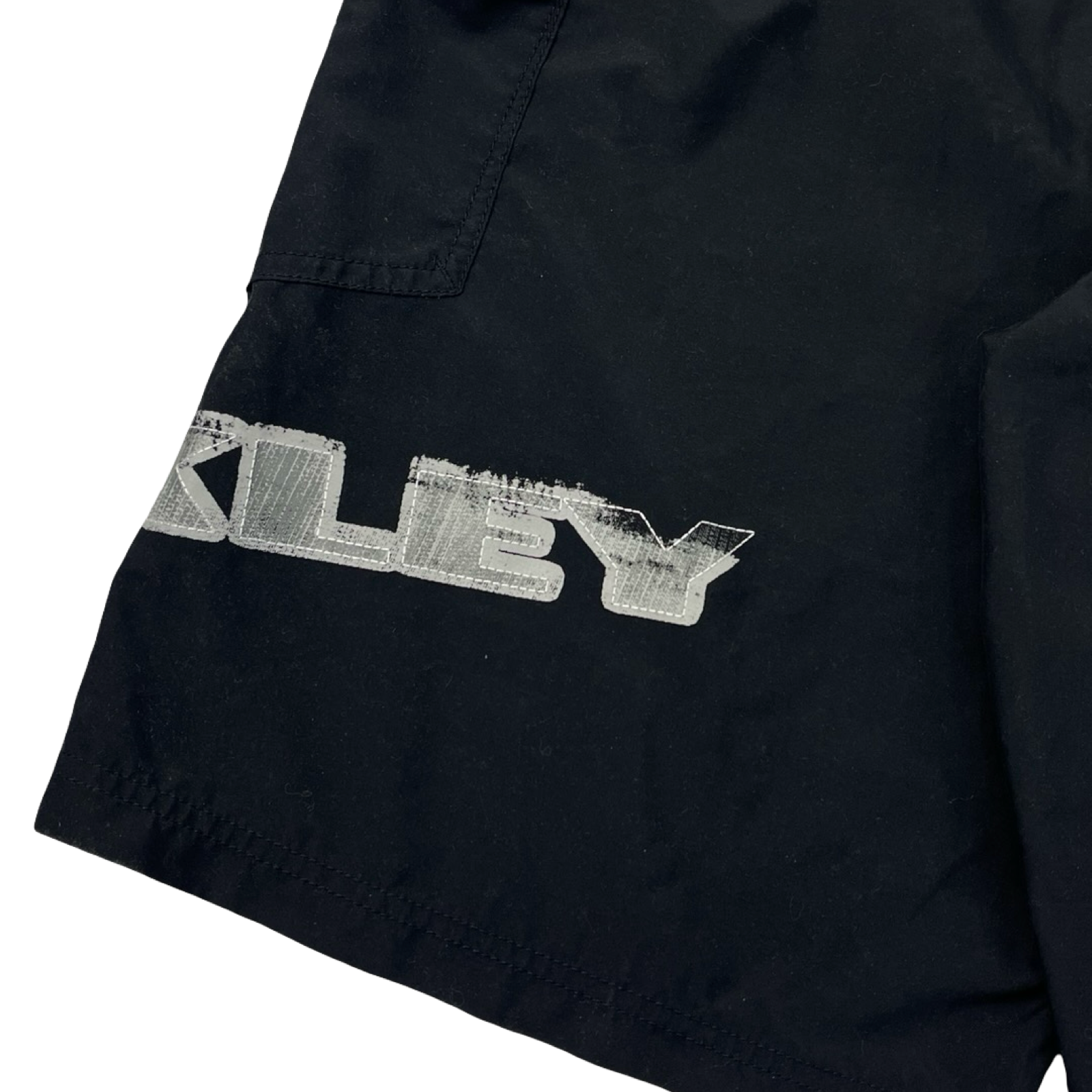 Vintage Y2K Oakley Skull Embroidered Board Shorts