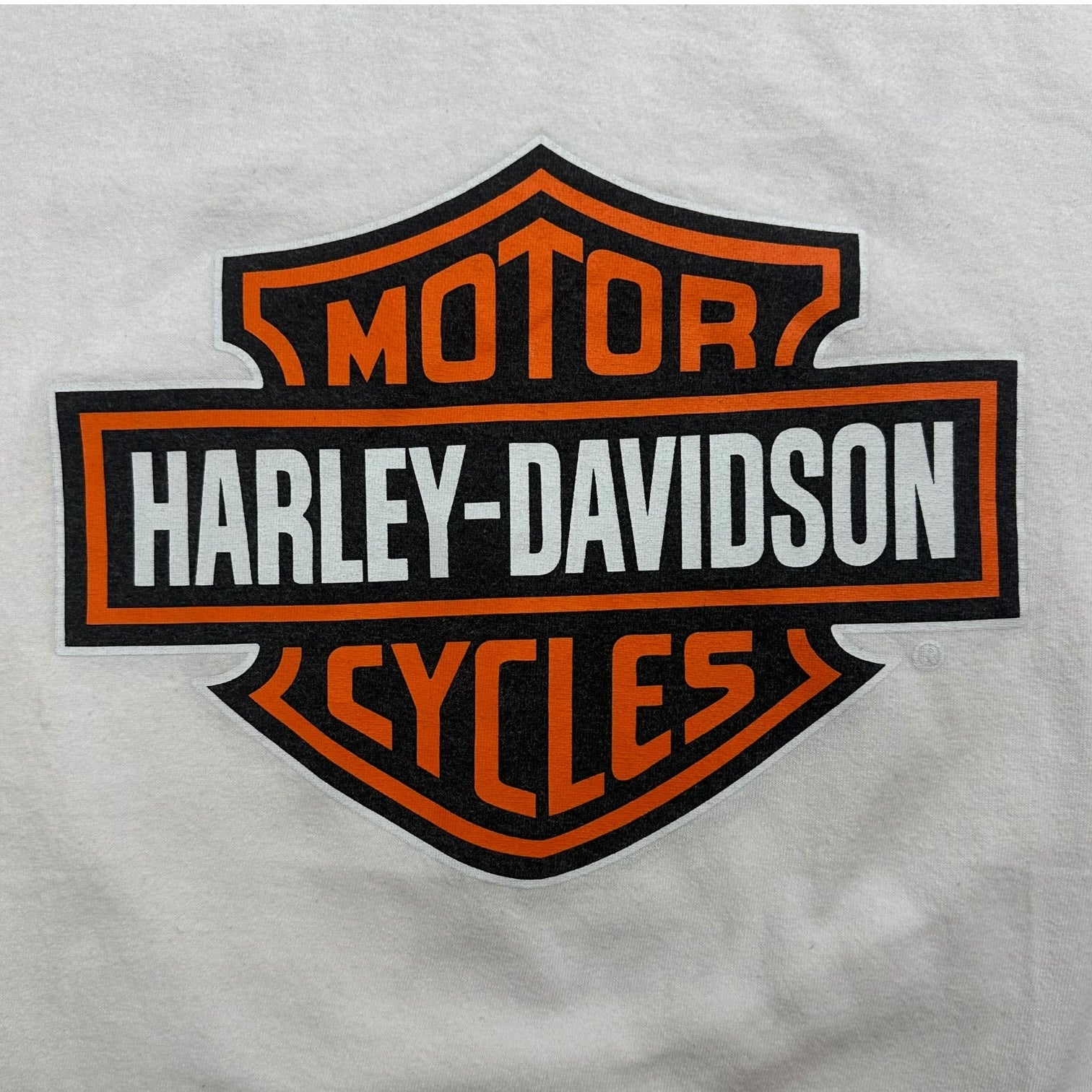 Vintage Harley Davidson Of Las Vegas Tee White