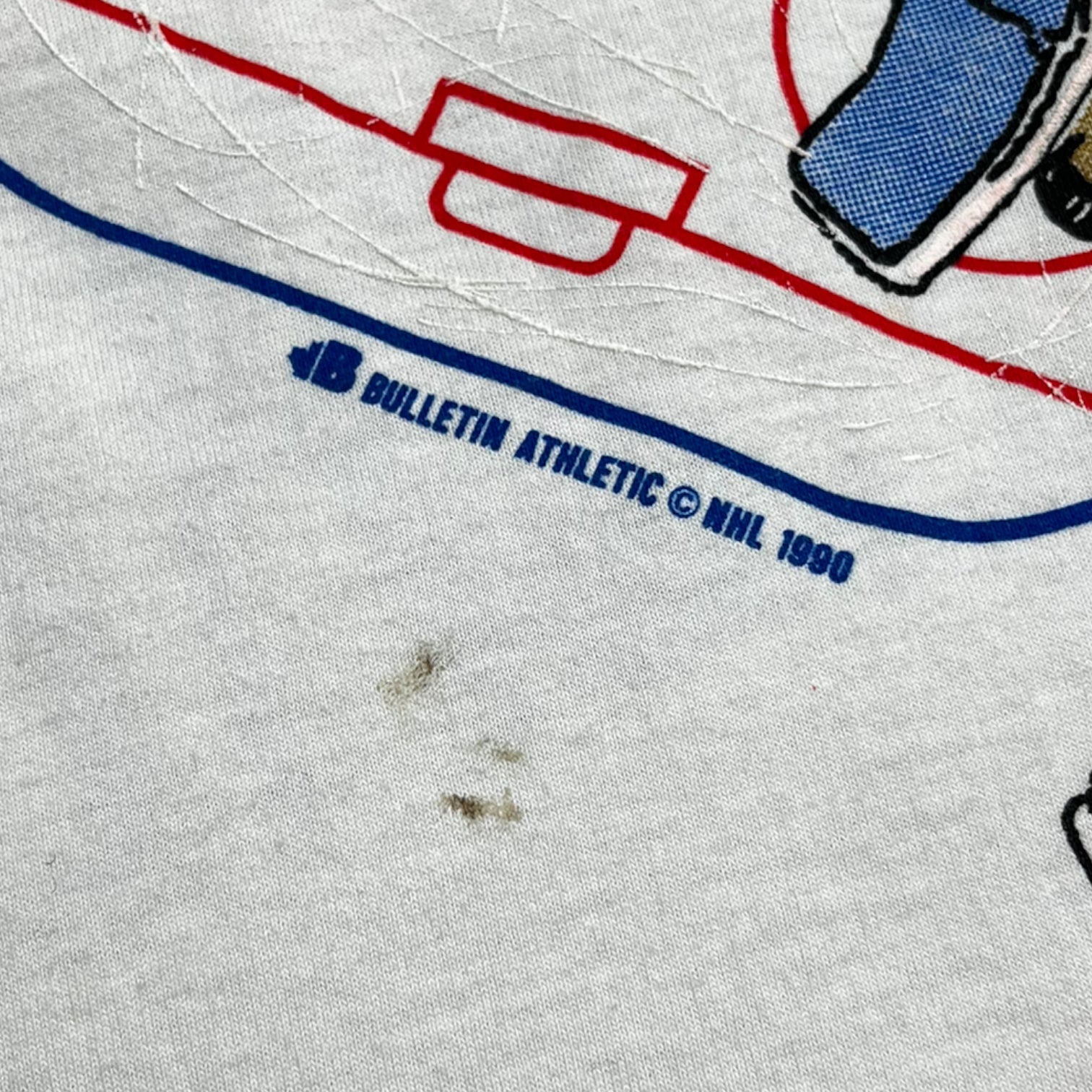 1990 Montreal Canadiens Bulletin T-Shirt